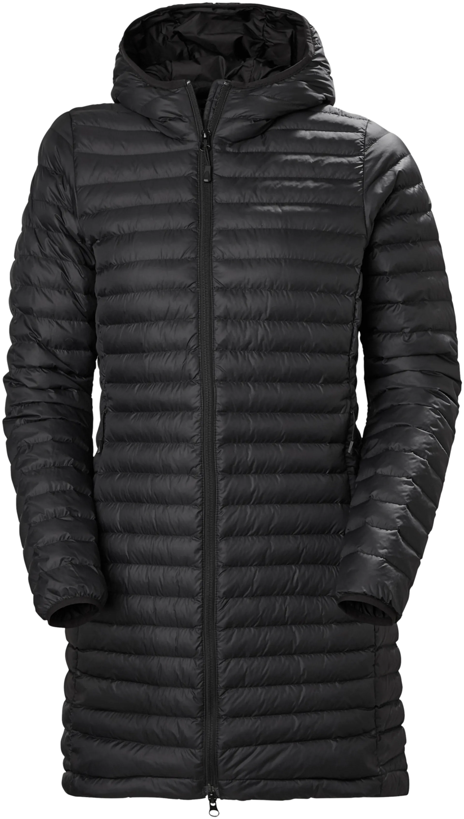 Helly Hansen naisten pitkä kevytvanutakki Sirdal Long 63073 - BLACK - 1