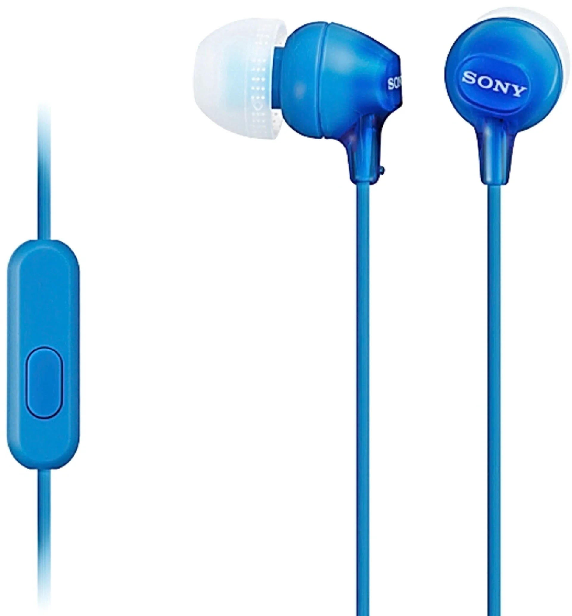 Sony nappikuulokkeet MDR-EX15AP sininen