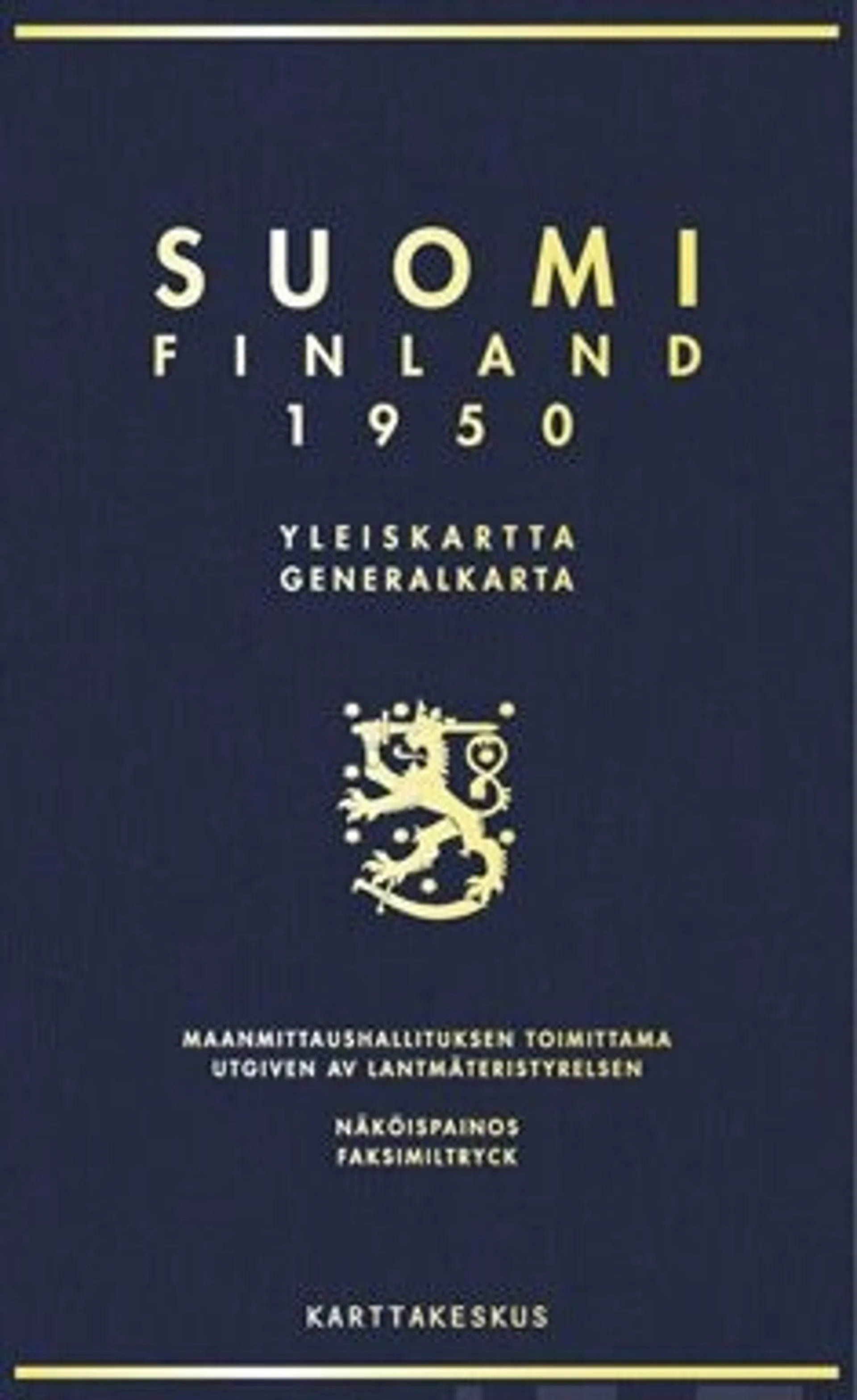 Suomi Finland 1950 (näköispainos)