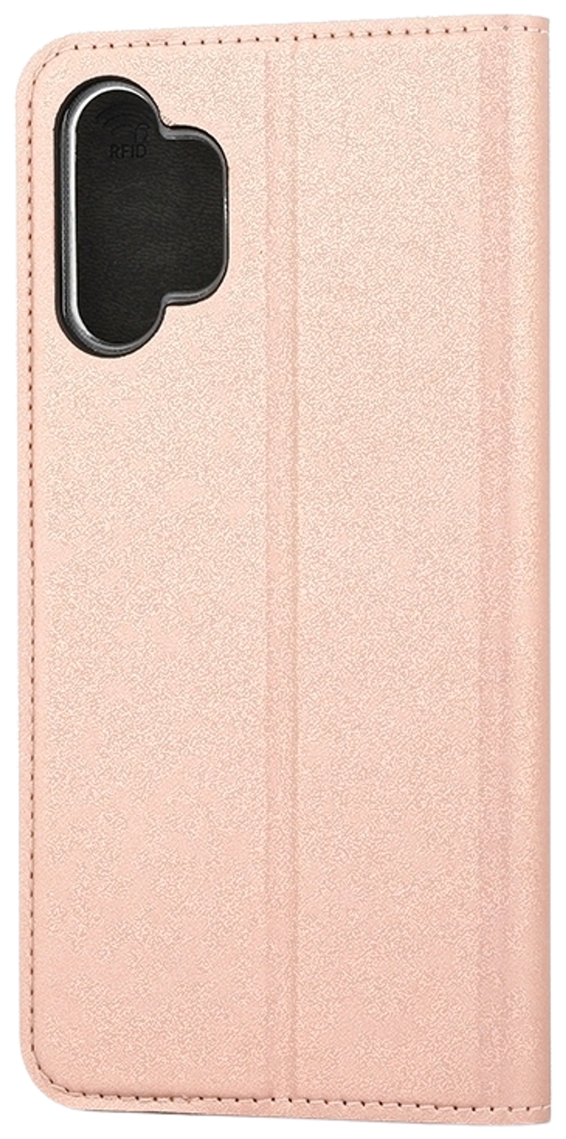 Wave Book Case, Samsung Galaxy A13 4G, Ruusukulta - 2