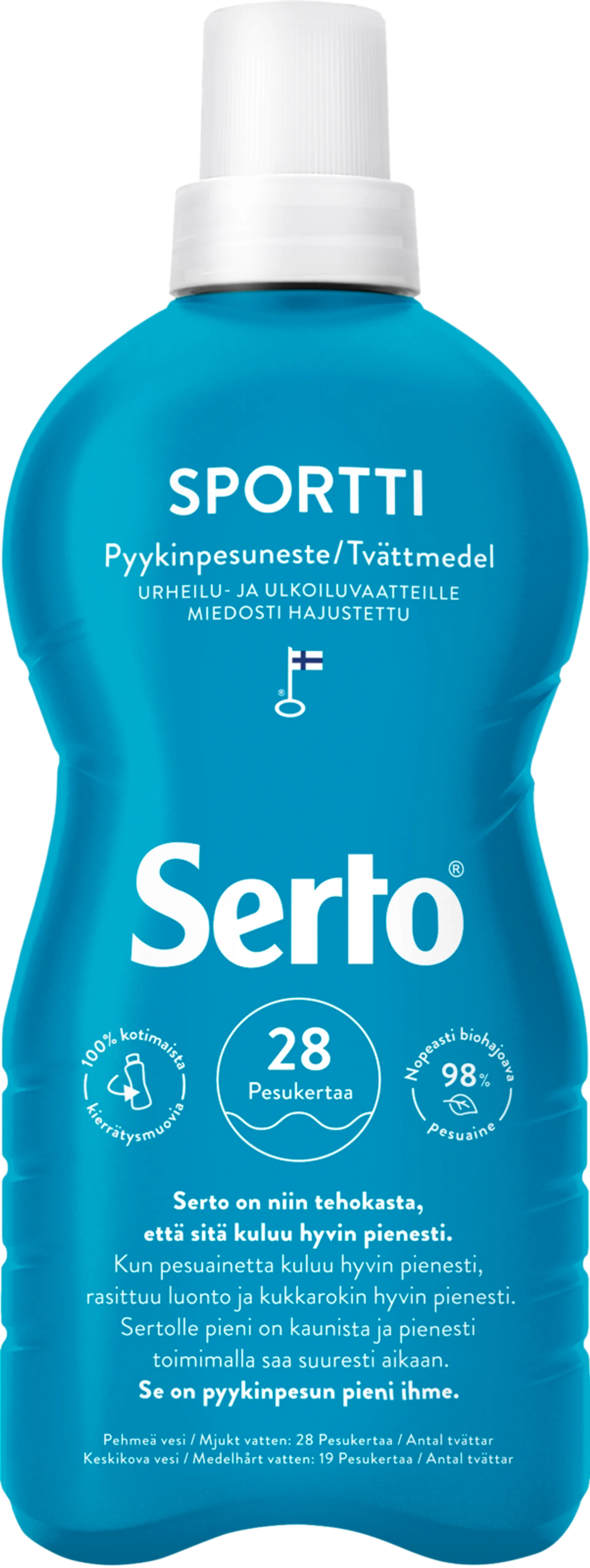 Serto Sportti Pyykinpesuneste 750 ml