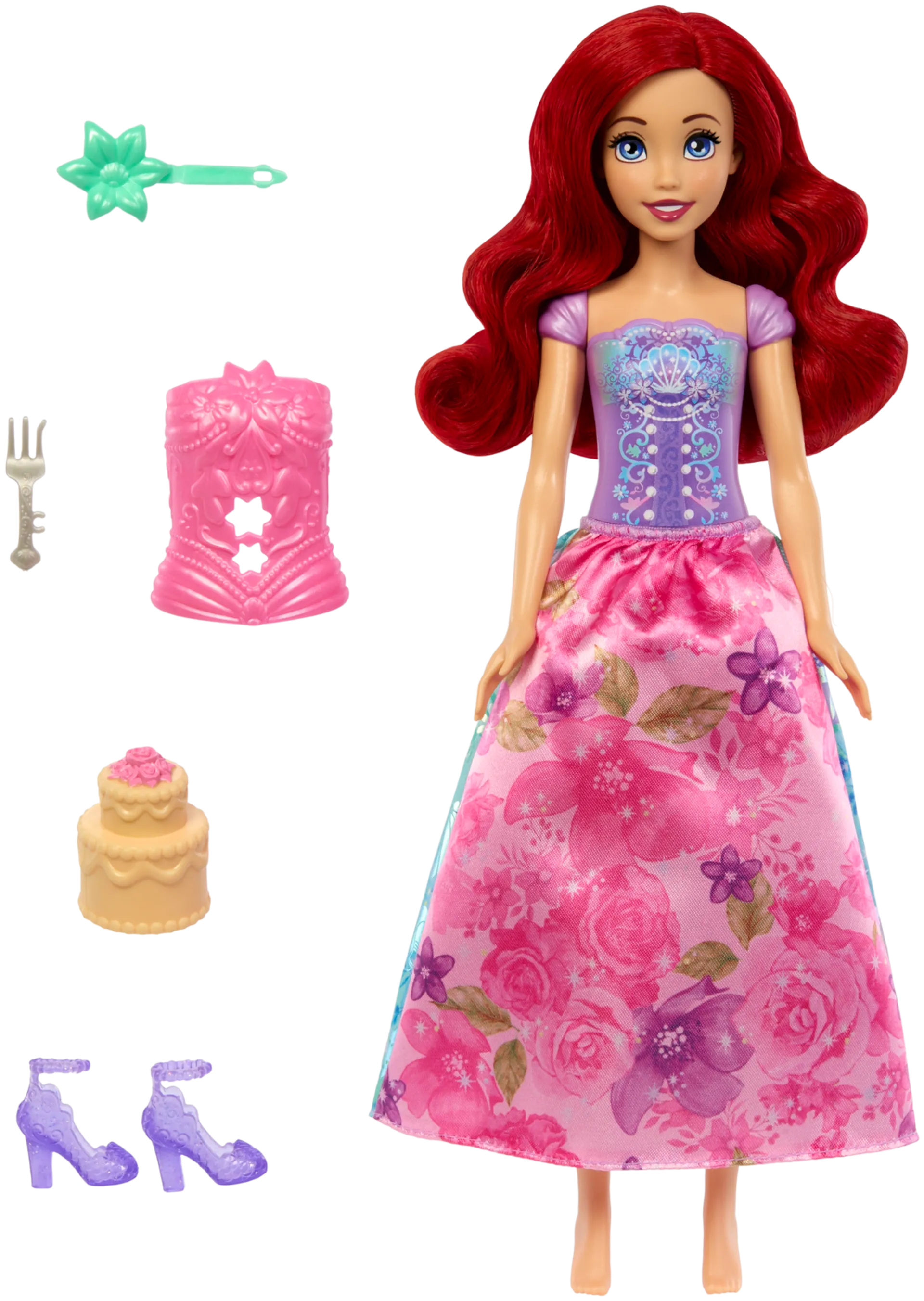 Disney Princess Fashion Reveal Ariel -muotinukke - 2