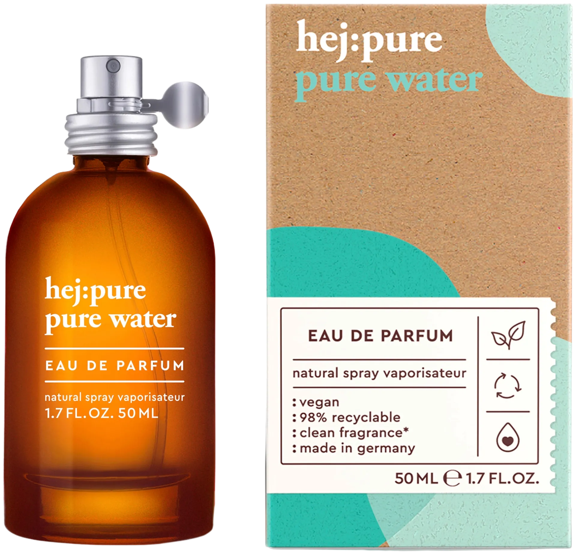 hej:pure pure water EdP 50ml tuoksu