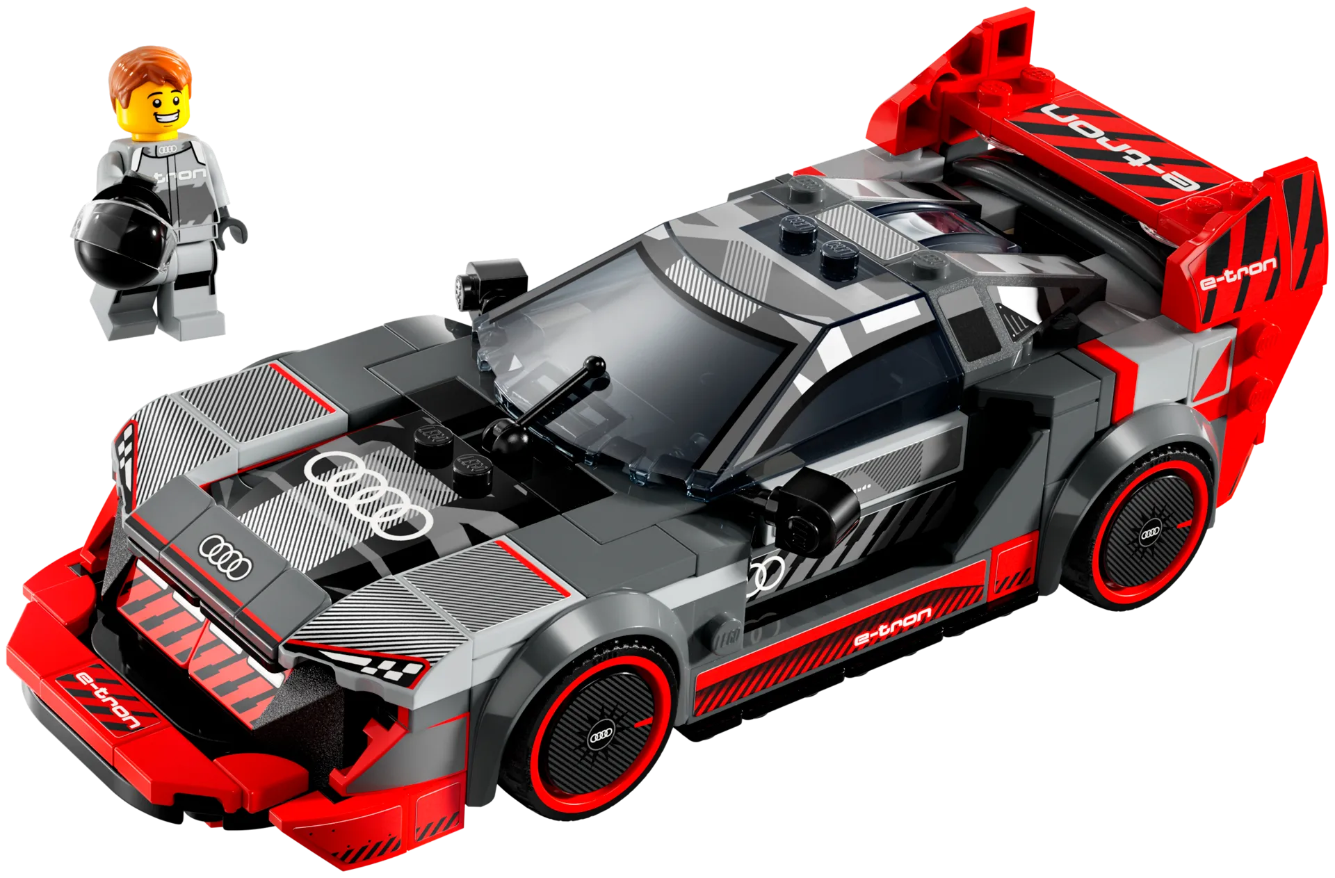 LEGO® Speed Champions 76921 Audi S1 e-tron quattro kilpa-auto - 4
