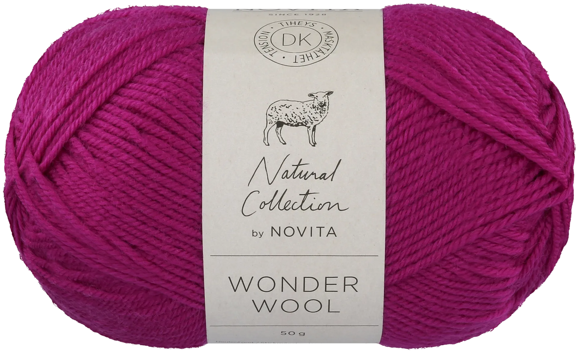 Novita lanka Wonder Wool DK 50 g neilikka 780 - 1