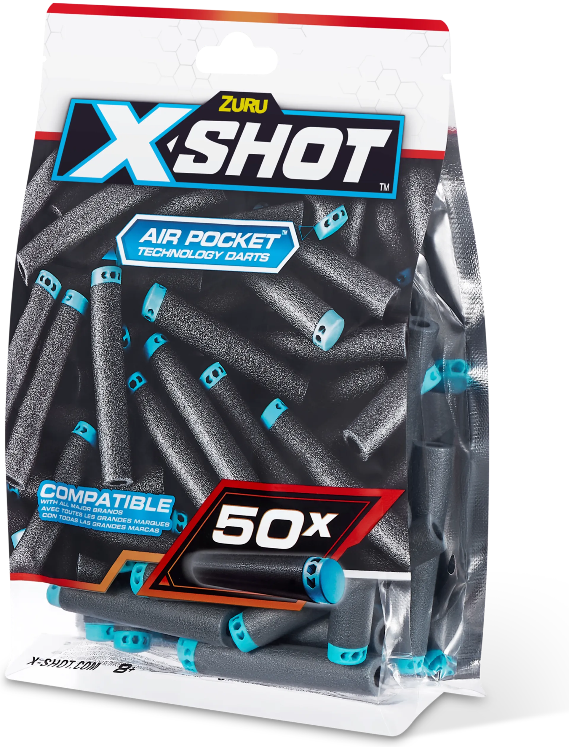 X-Shot Excel 50 kpl vaahtomuoviammukset - 1