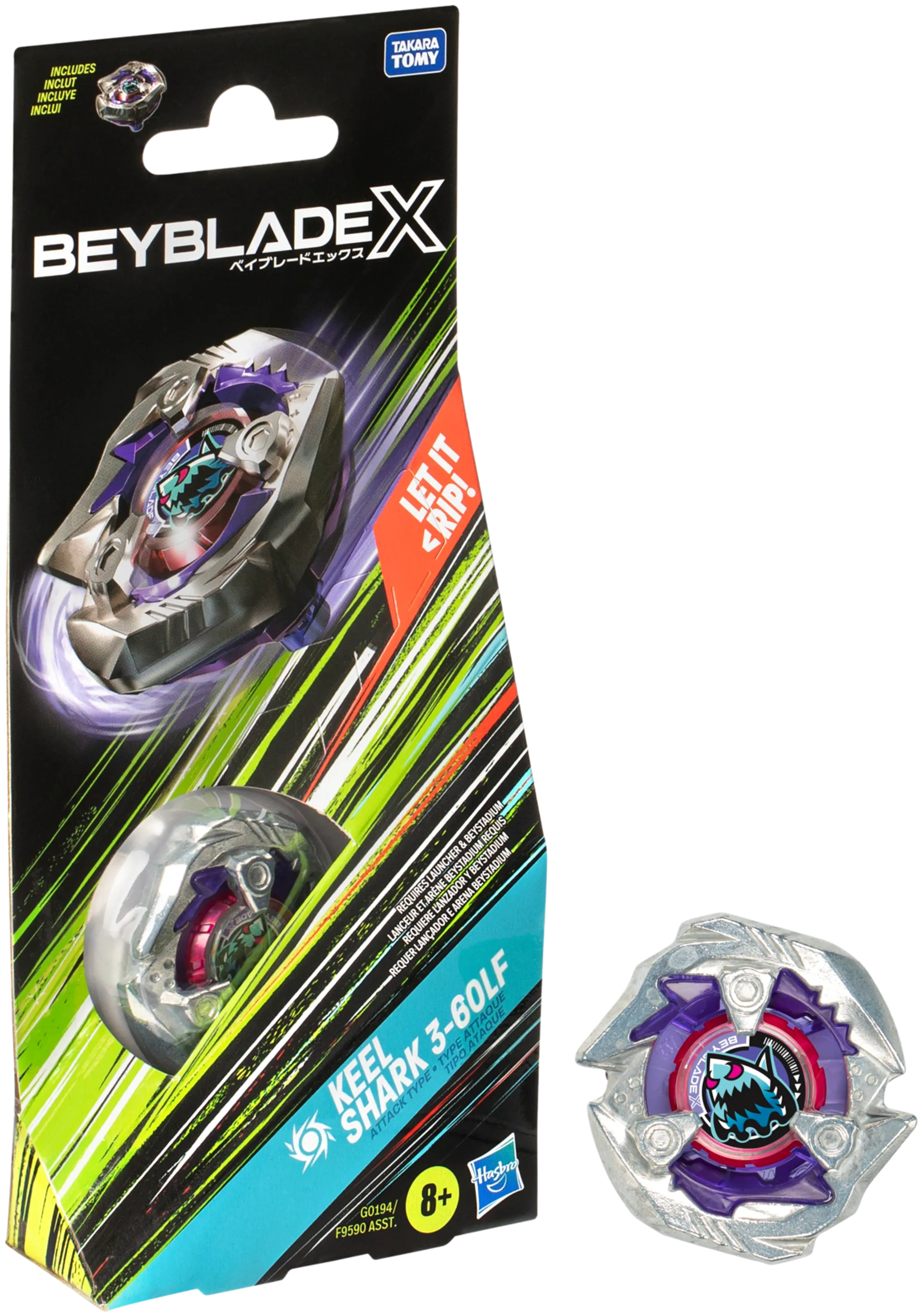 Beyblade hyrrä X Booster, erilaisia - 5