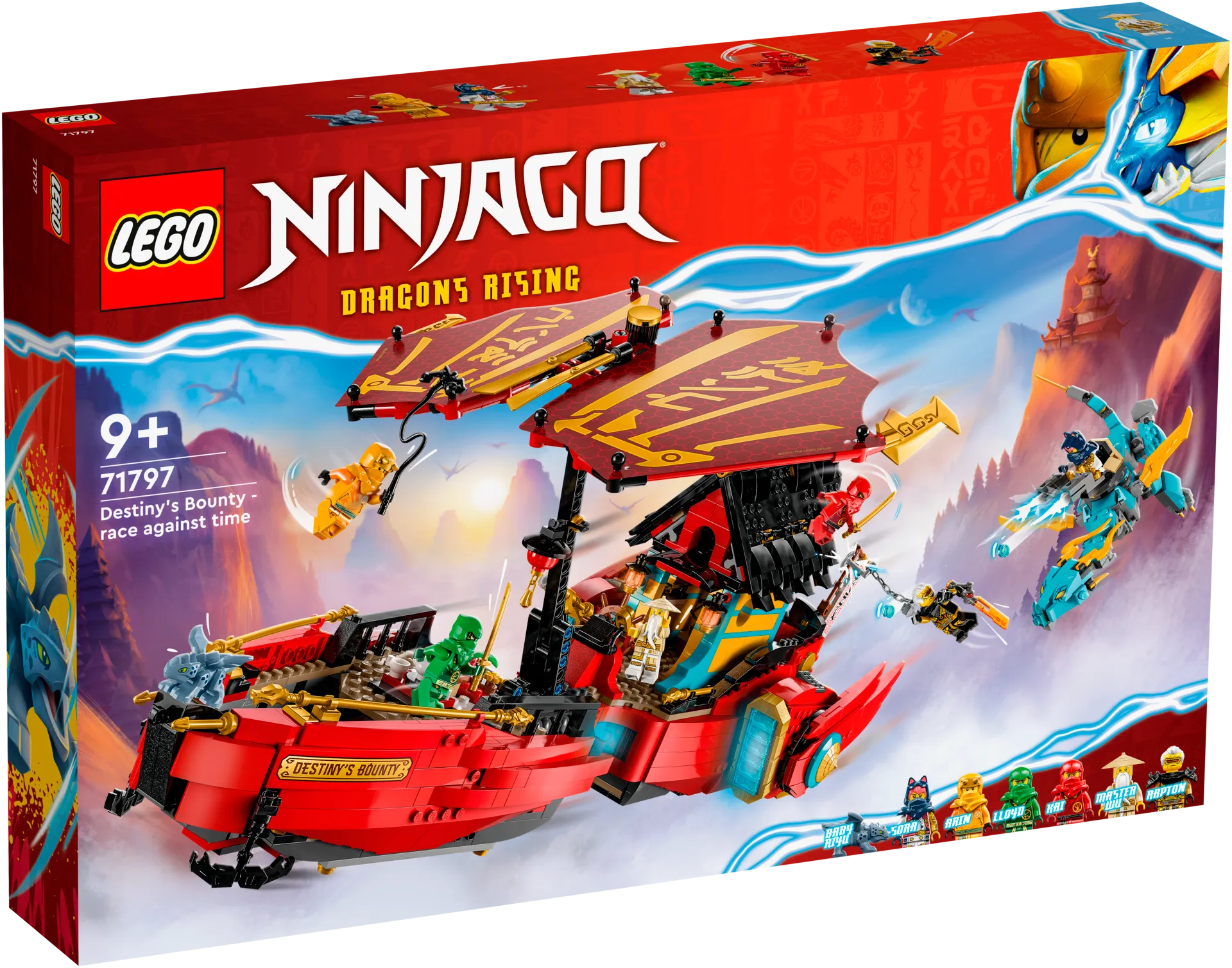 LEGO® NINJAGO®  71797 Kohtalon alus – kilpailu aikaa vastaan - 1
