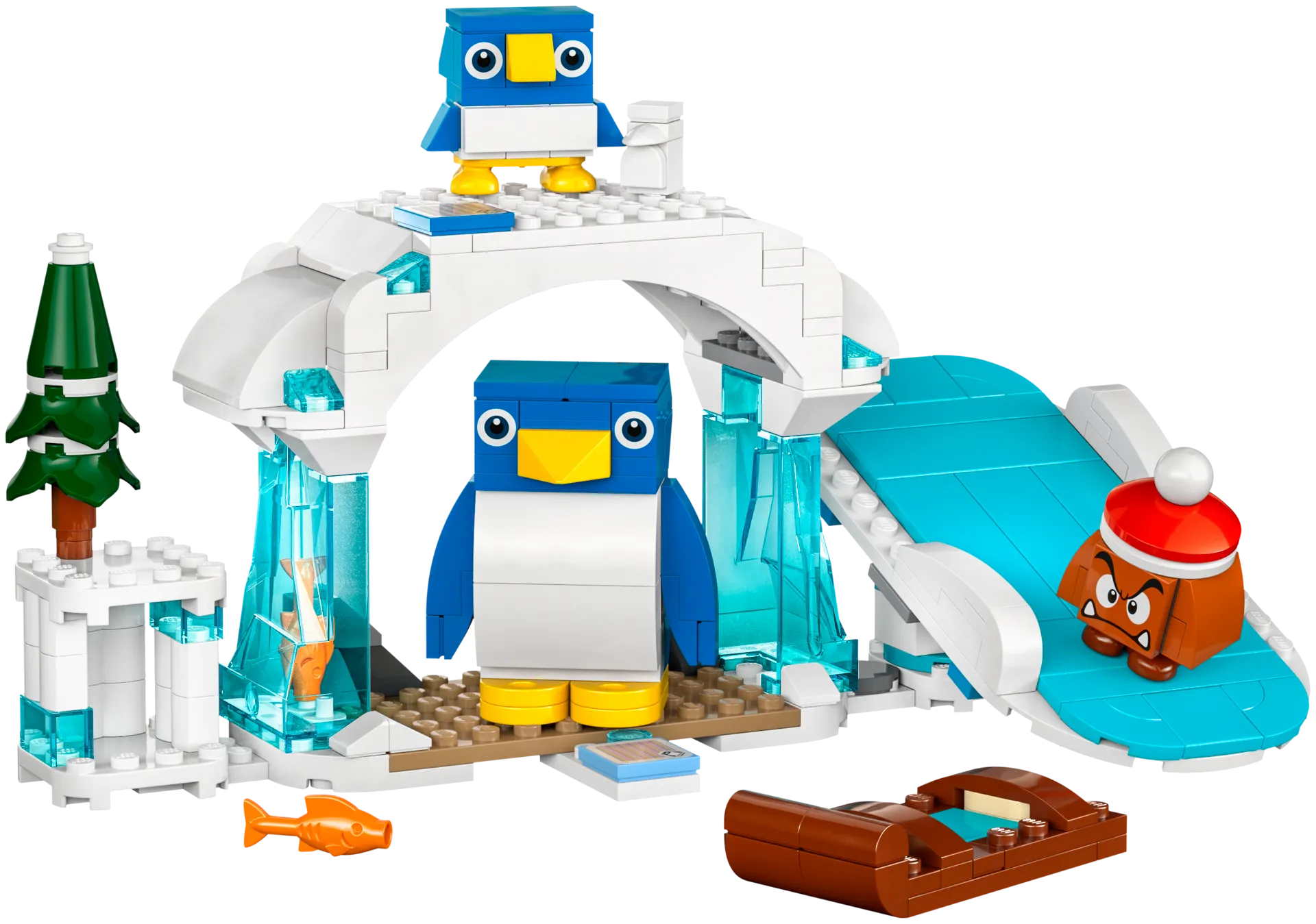 LEGO Super Mario 71430 Penguin-perheen lumiseikkailu laajennussarja - 4