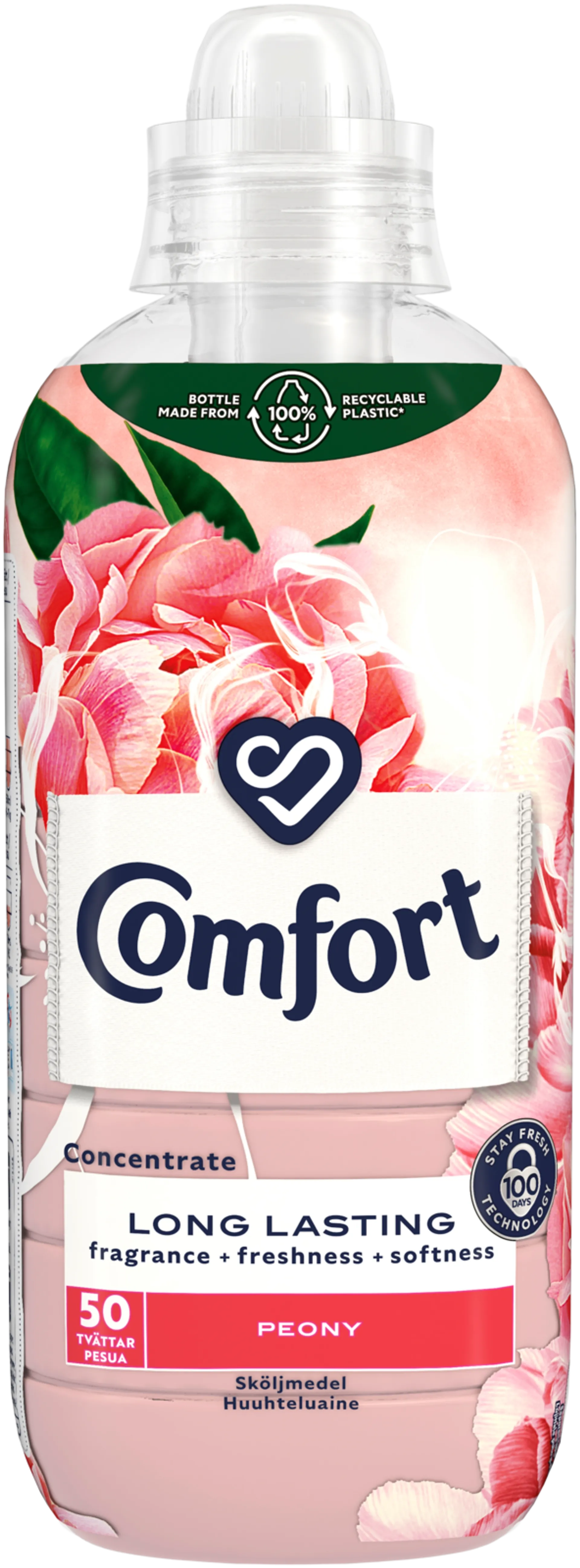 Comfort Peony huuhteluaine pitkäkestoinen tuoksu 762 ml - 1