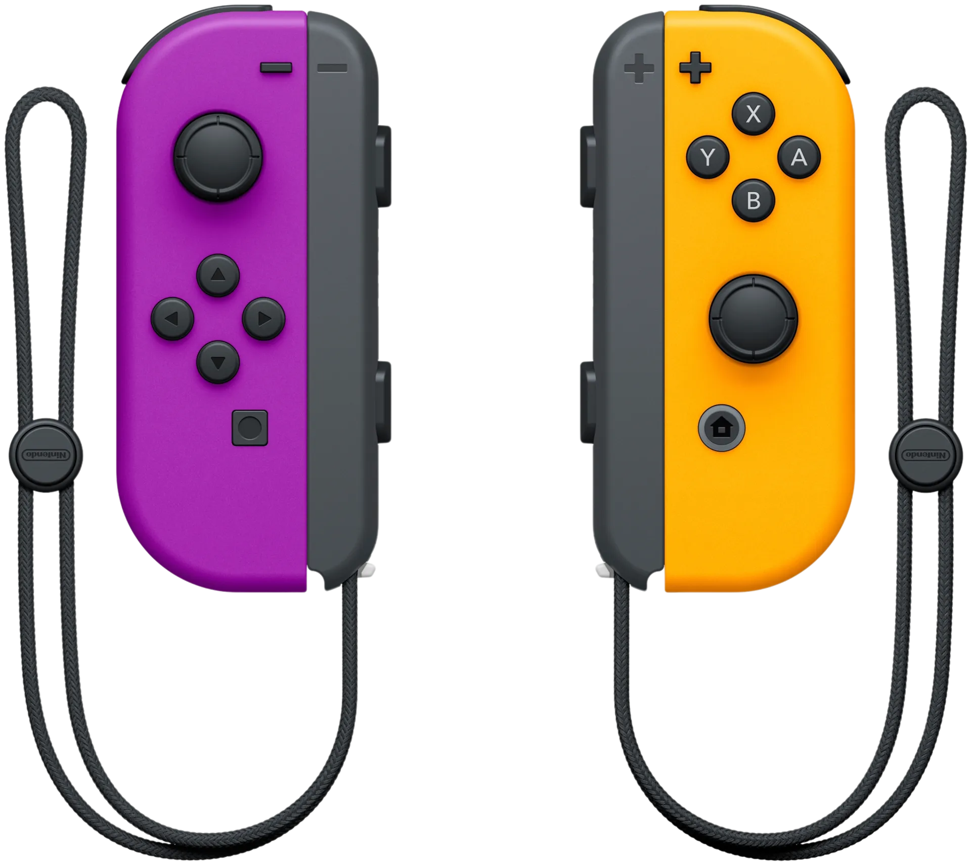 Nintendo Switch ohjainpari Joy-Con neonpurppura/neonoranssi - 2