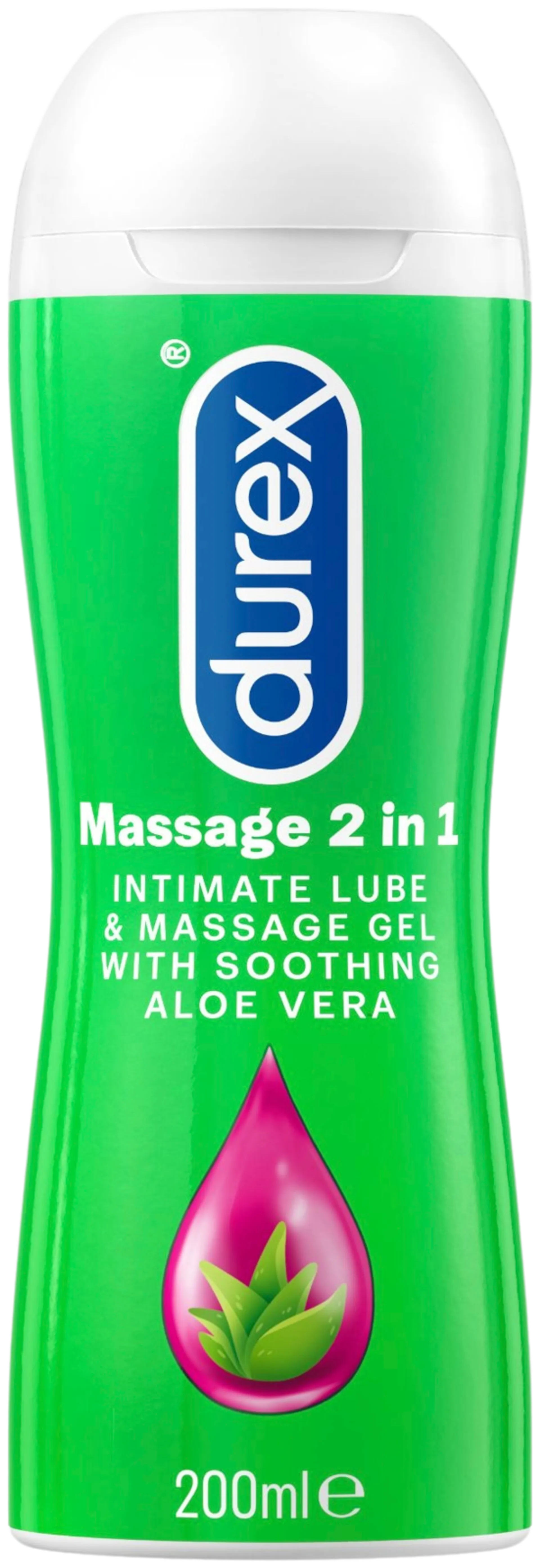 Durex Play Massage 2in1 Aloe Vera liukuvoide 200ml