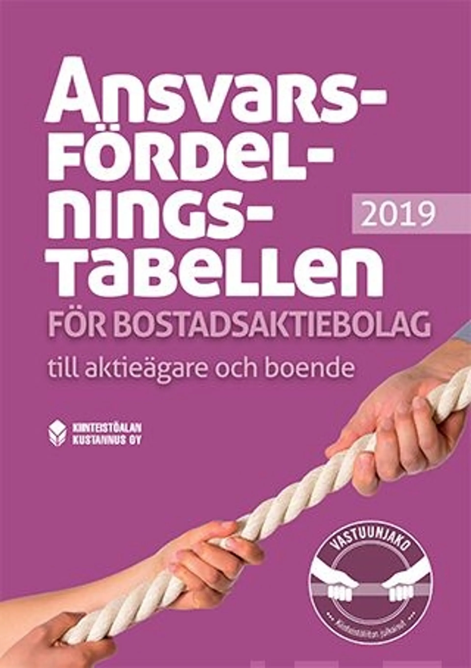 Ansvarsfördelningstabellen för bostadsaktiebolag 2019 - Till aktieägare och boende