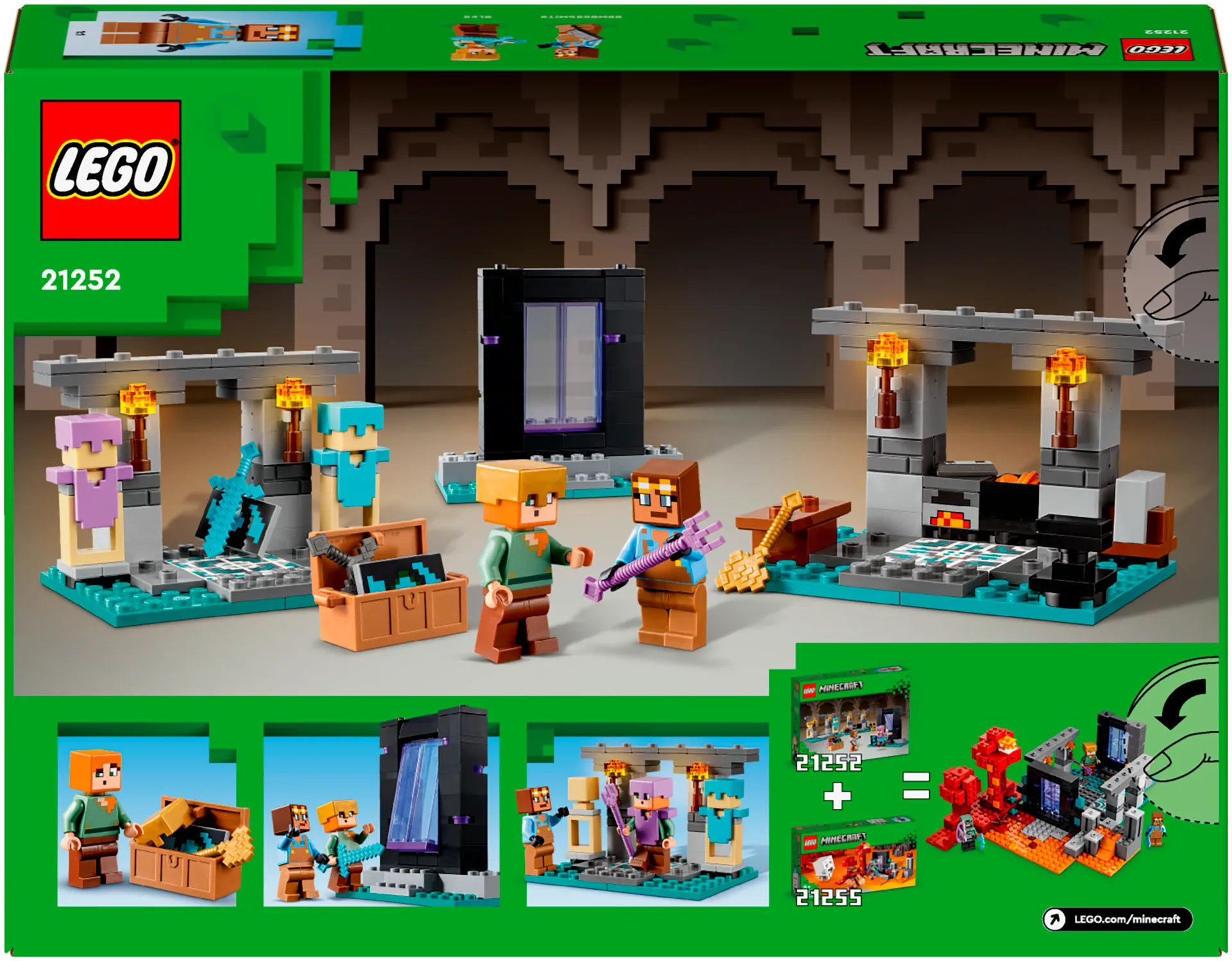 LEGO Minecraft 21252 Asevarasto - 3