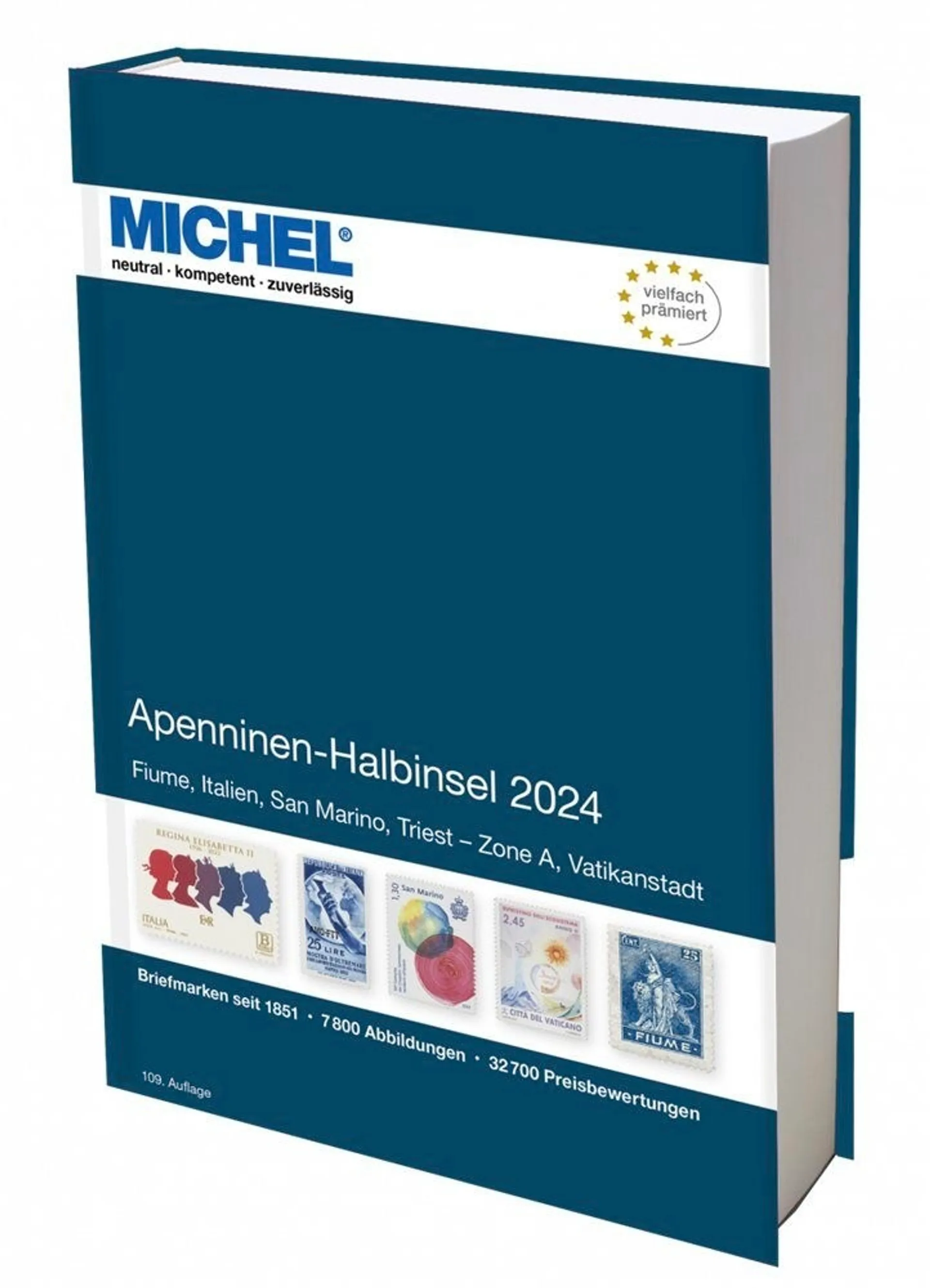 MICHEL Apenniinien alue 2024 - MICE524 E 5 Apenninen-Halbinsel