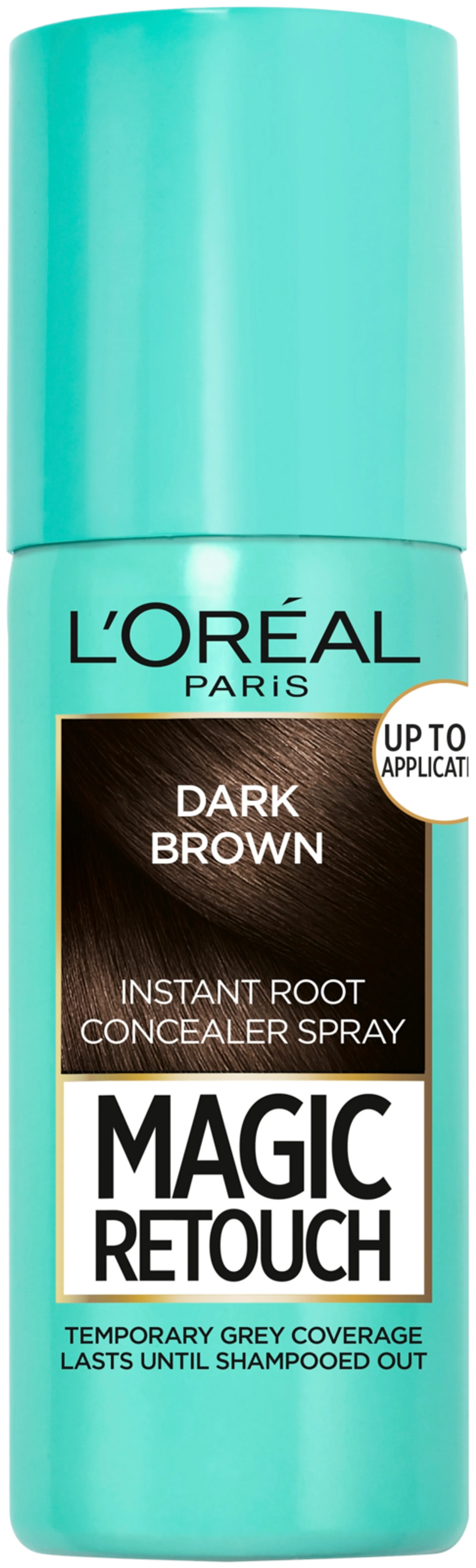 L'Oréal Paris Magic Retouch Dark Brown Suihkutettava tyvisävyte 75ml