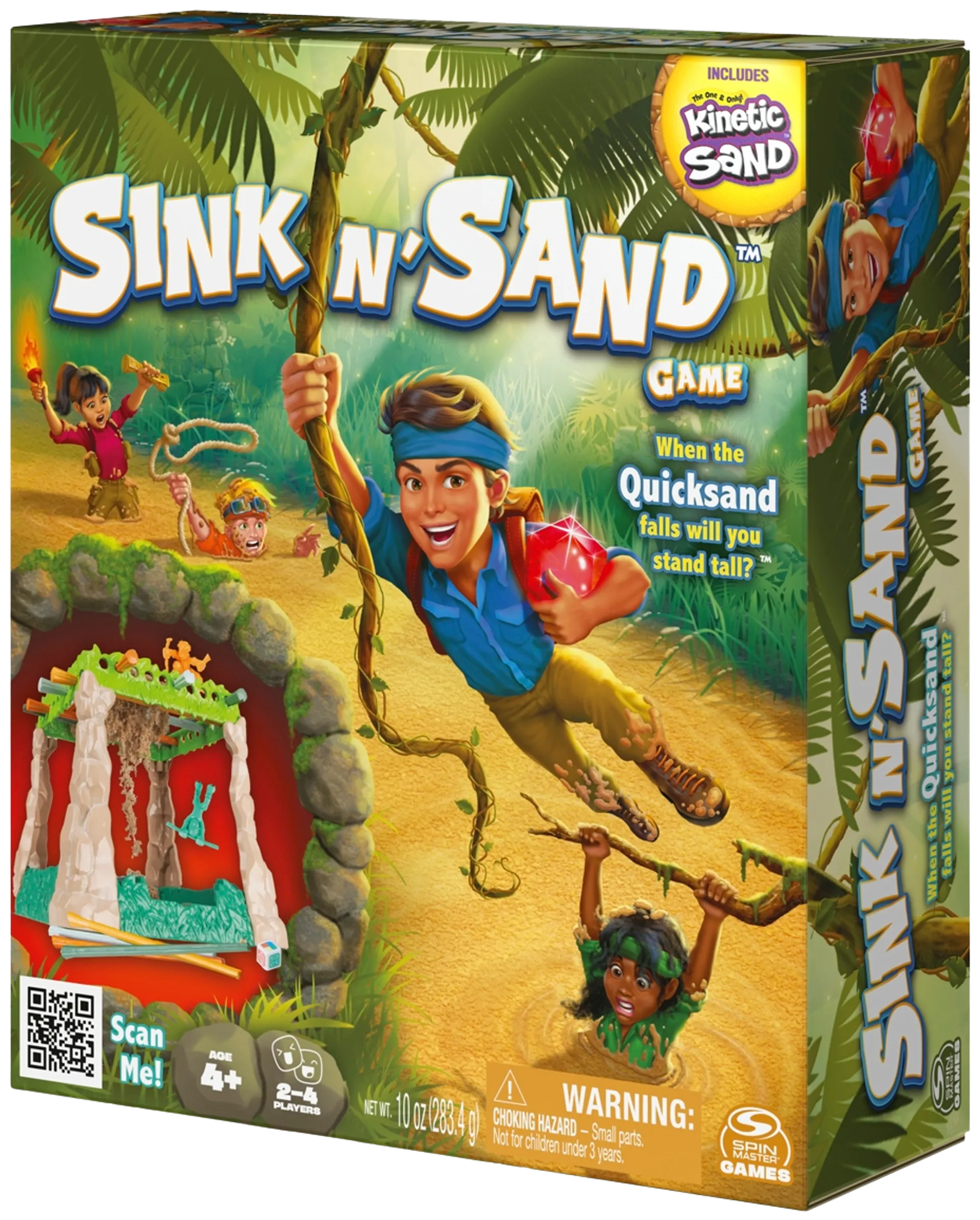 Sink N Sand 4 pelaajan Peli DK/NO/SE/FI - 1
