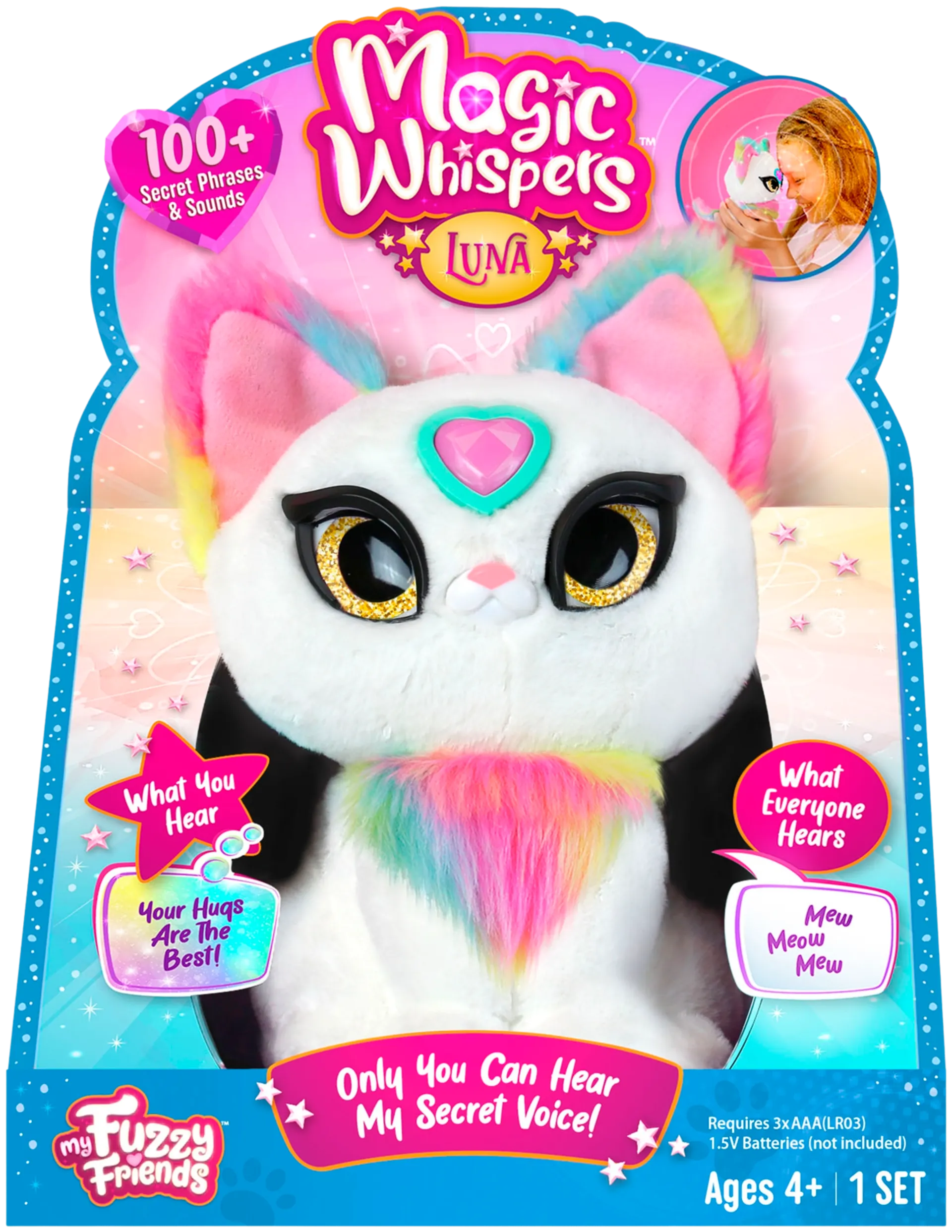 My Fuzzy Friends Magic Whispers Kitty - 4