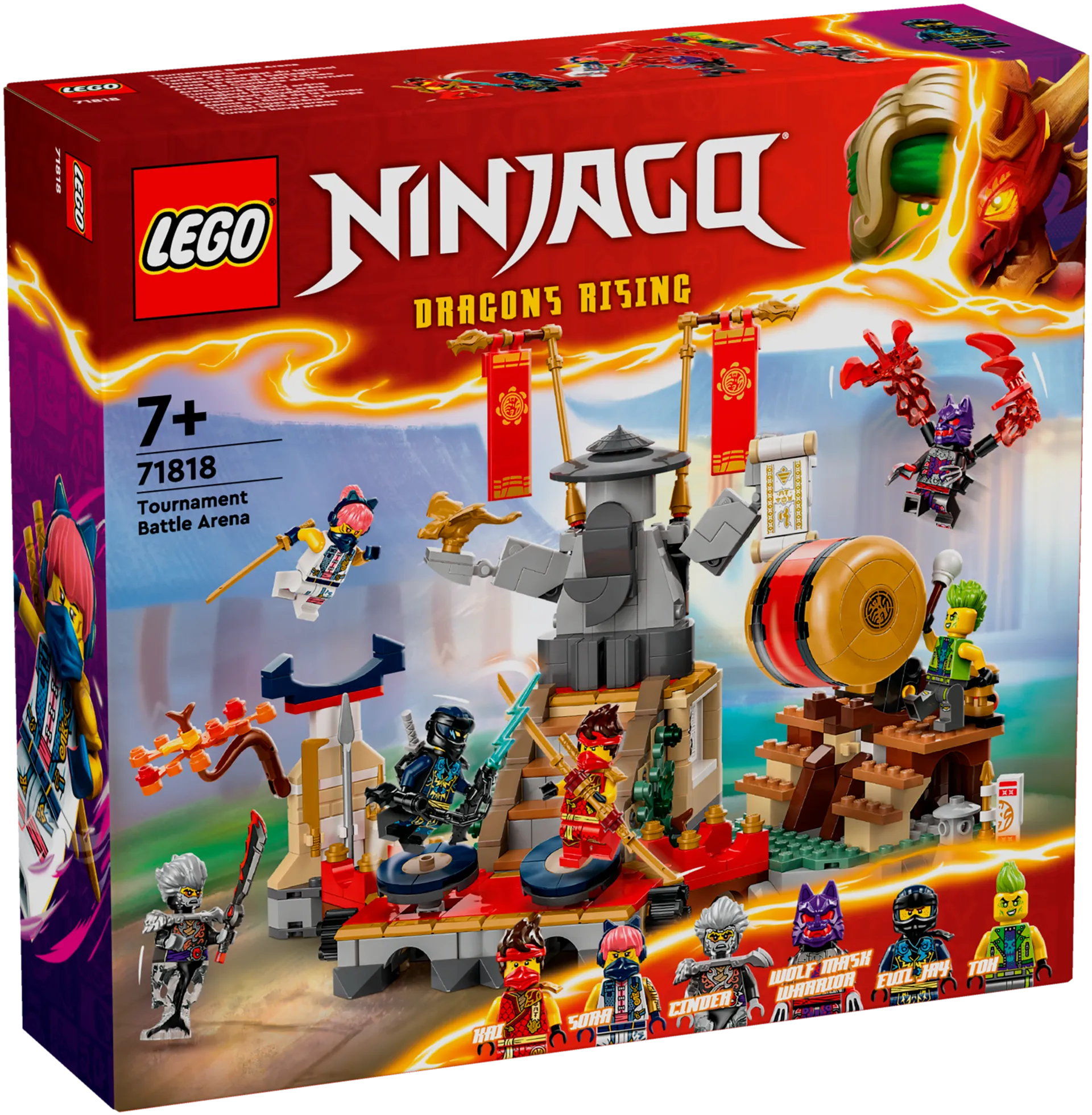 LEGO Ninjago 71818 Turnajaisten taisteluareena - 2