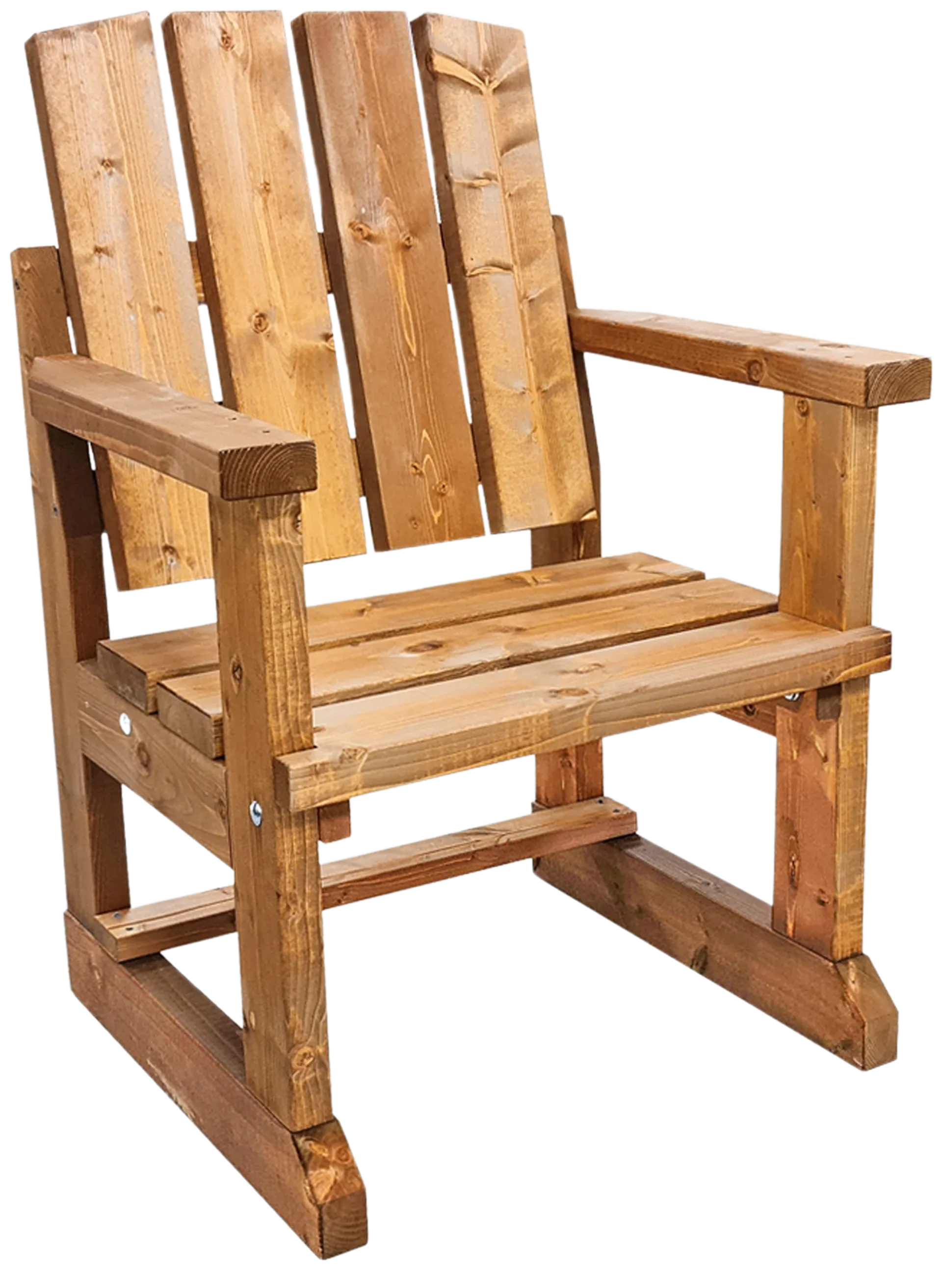 Jämäkkä tuoli, luonnon ruskea 79x60x63cm