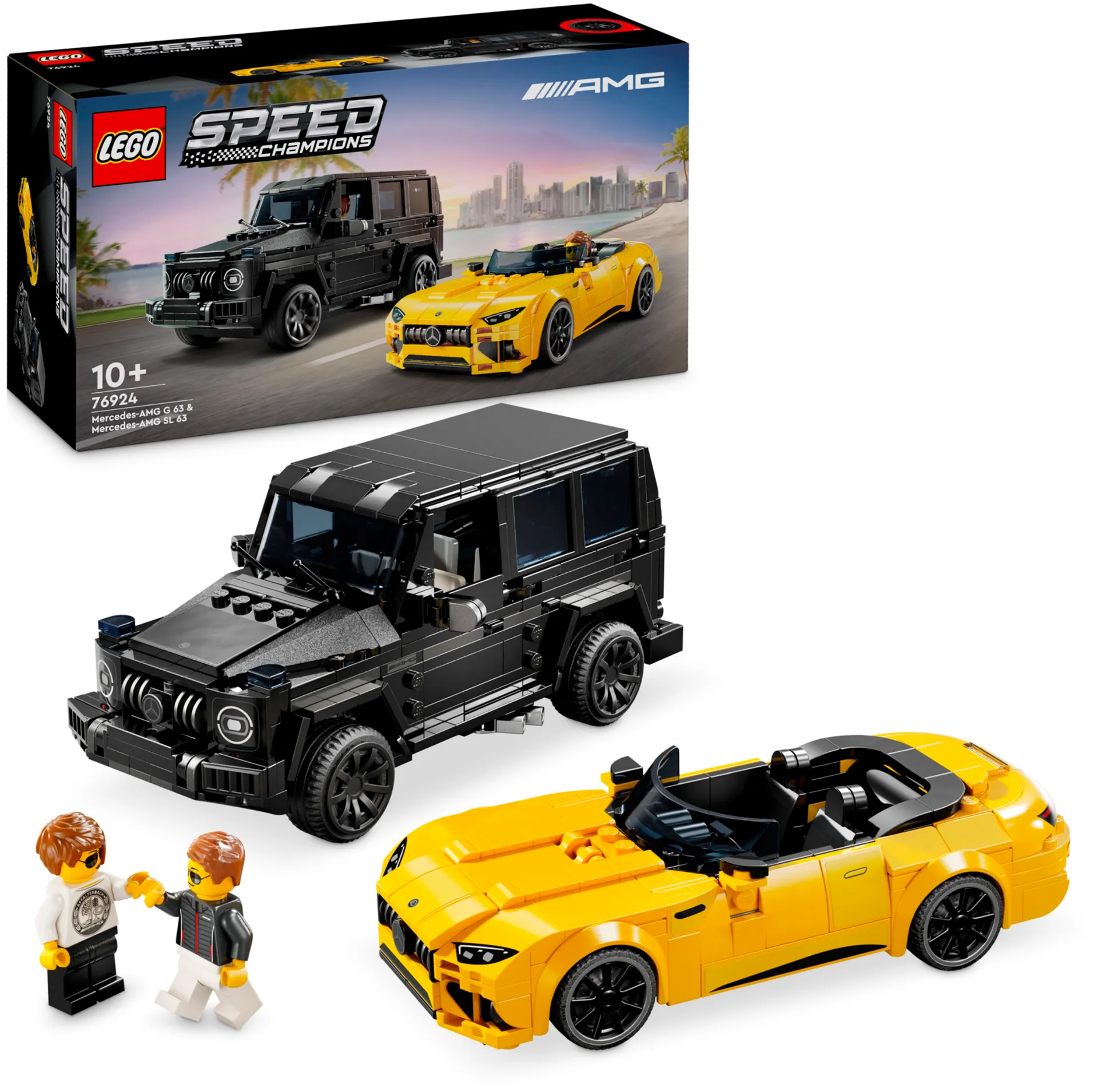 LEGO® Speed Champions 76924 Mercedes-AMG G 63 ja Mercedes-AMG SL 63 - 1