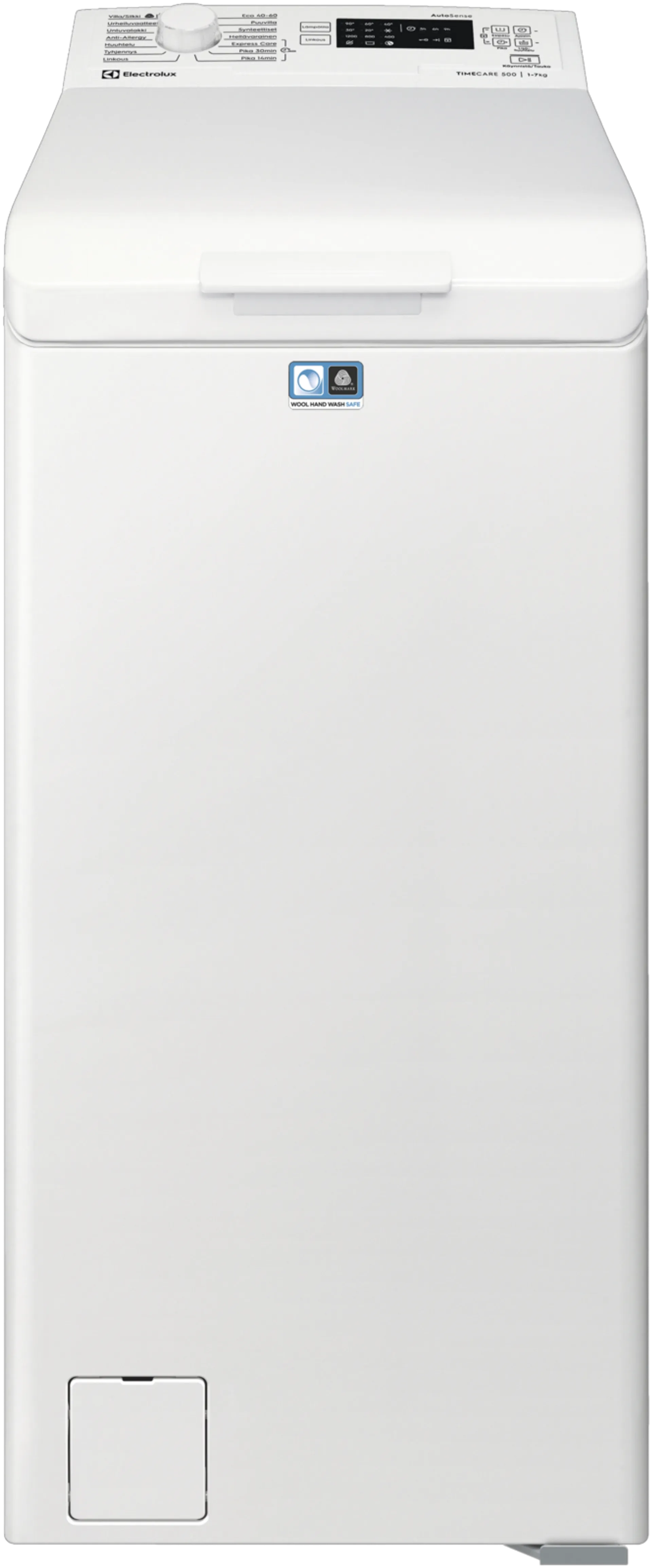 Electrolux päältä täytettävä pyykinpesukone 7 kg EW6T027NR valkoinen