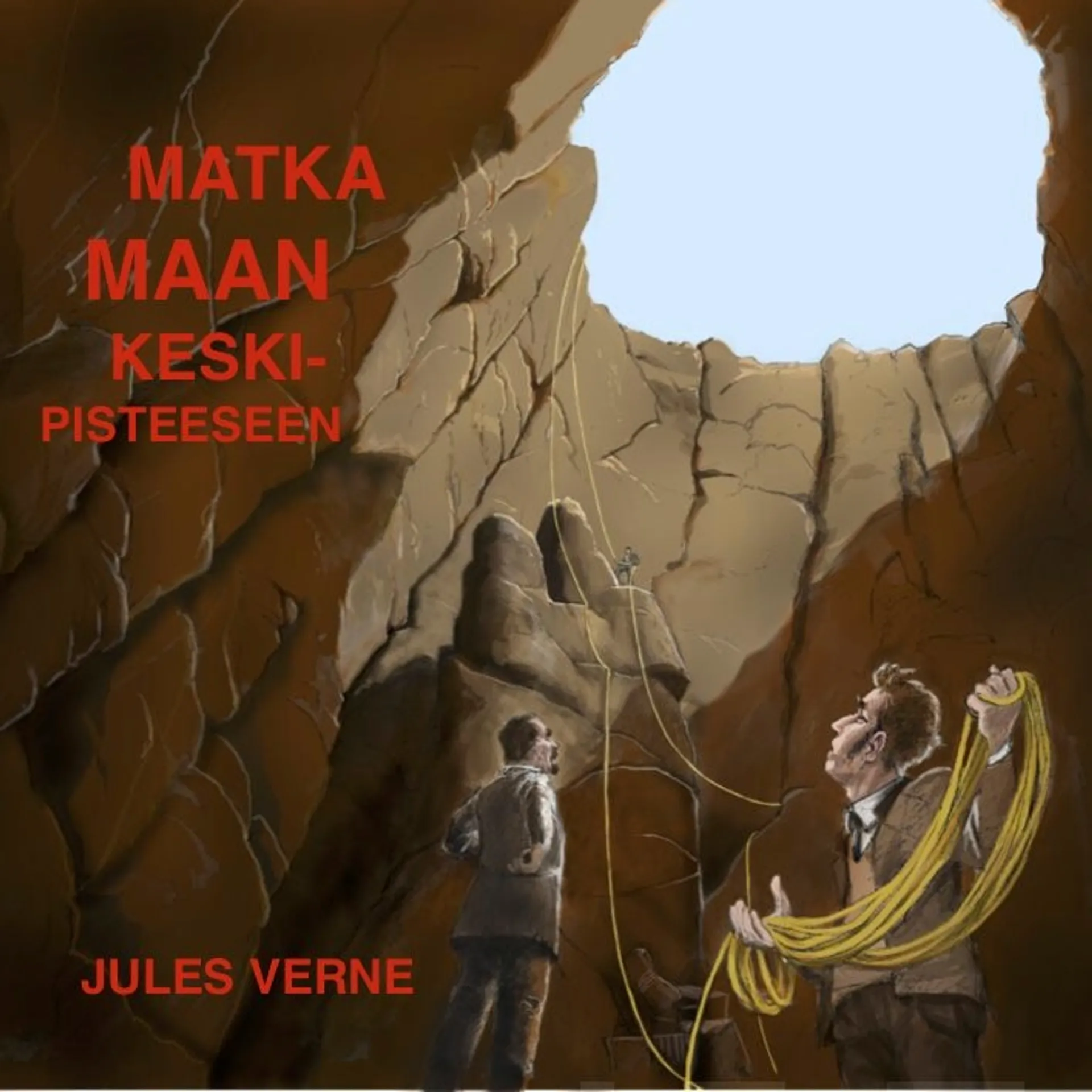 Verne, Matka maan keskipisteeseen (cd)