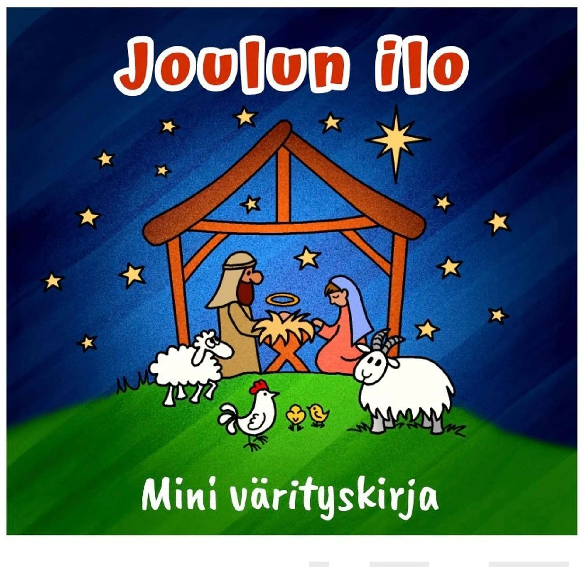 Joulun ilo - Mini värityskirja