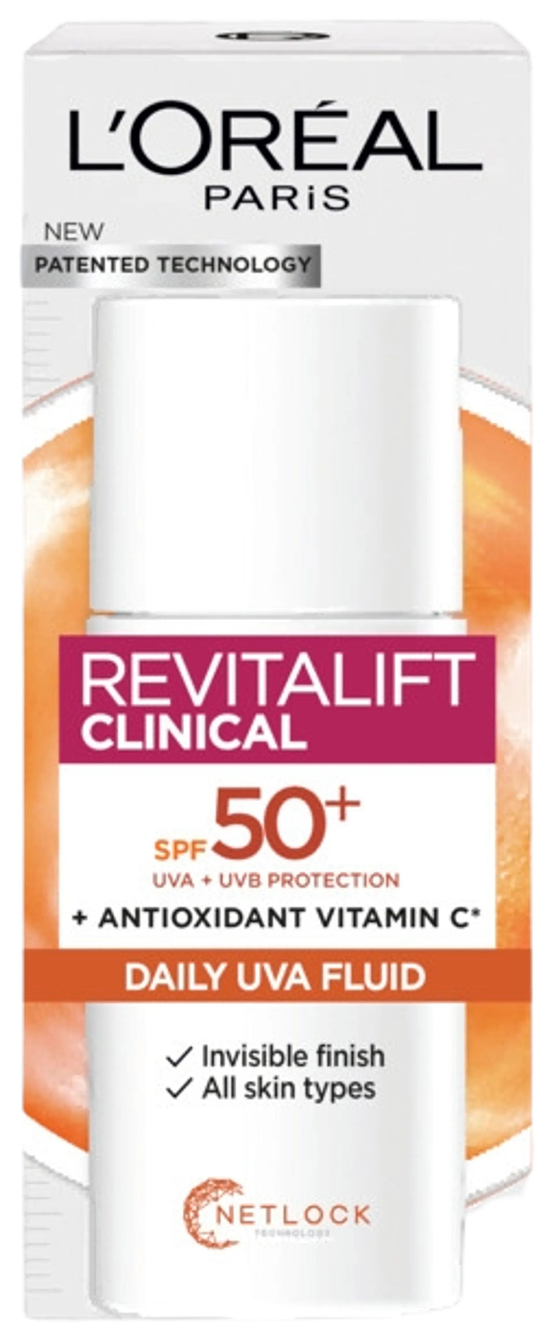L'Oréal Paris Revitalift Clinical Daily Moisturizing Fluid SPF 50 päivävoide normaalille iholle  50ml - 2