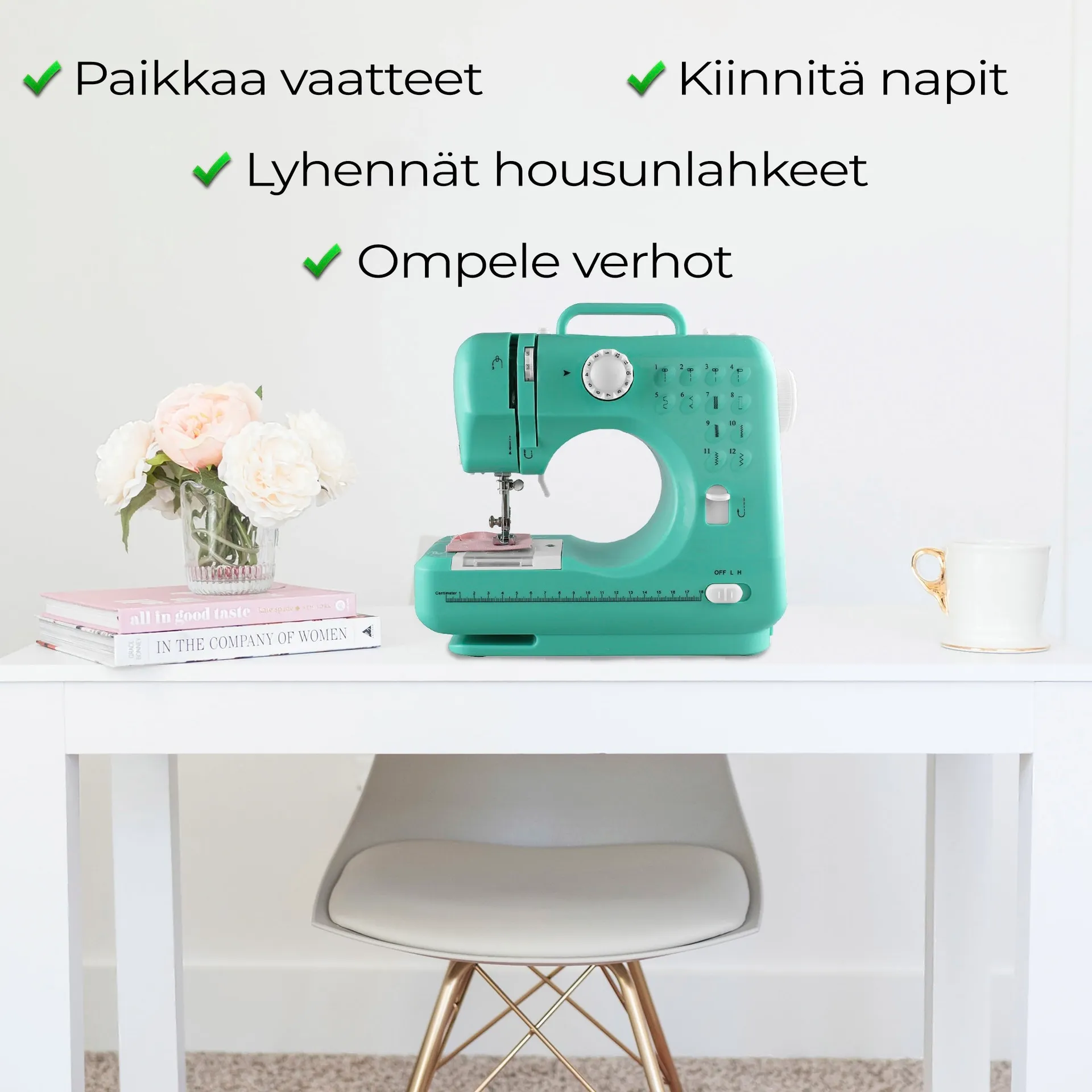 Birgitta Standard Ompelukone, Minttu - 6