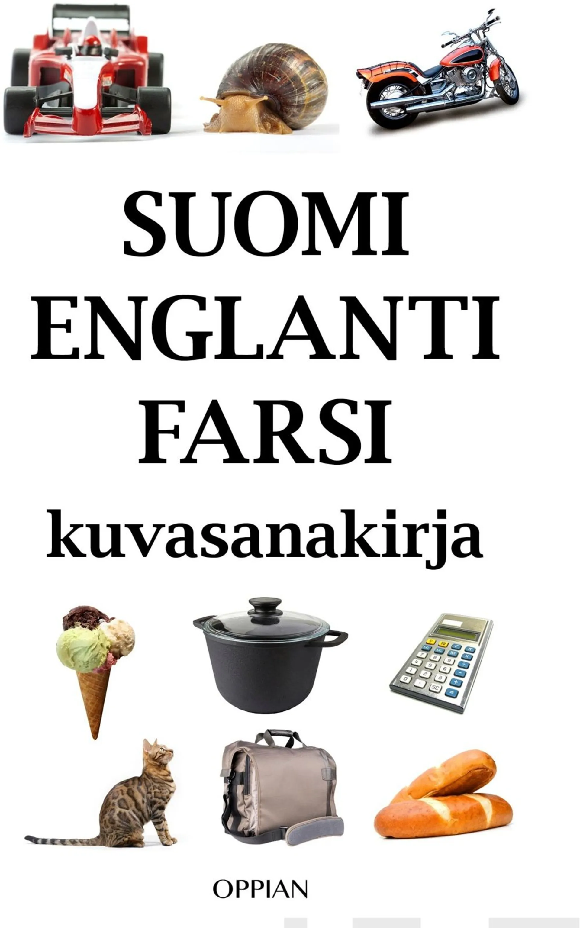 Kilpi, Suomi-englanti-farsi kuvasanakirja