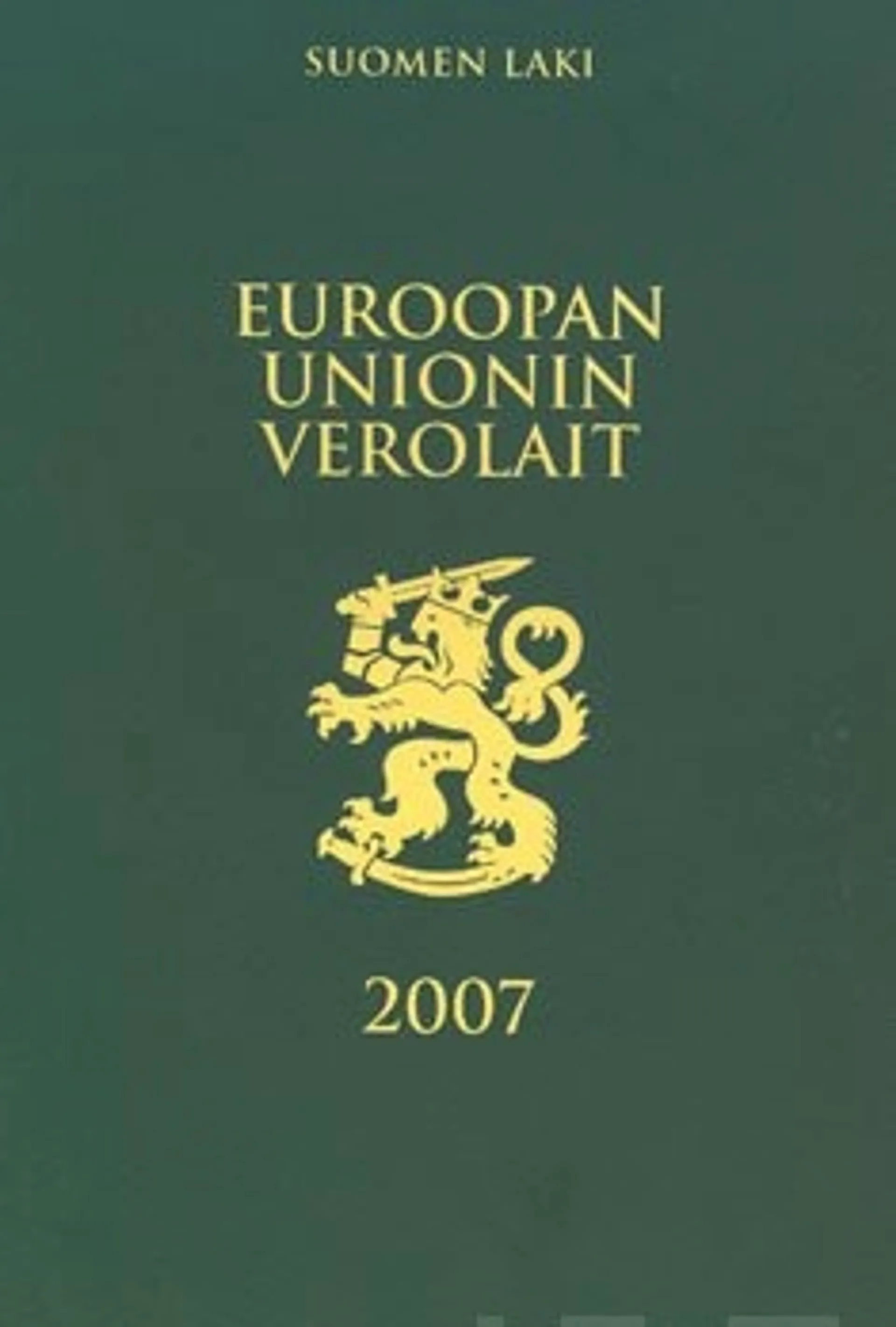 Euroopan unionin verolait 2007