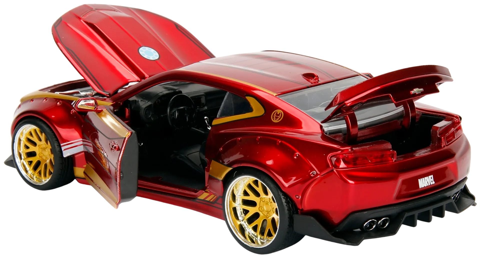 Jada Marvel Ironman 2016 Chevy Camaro SS, 22 cm, 1:24, die-cast - 4