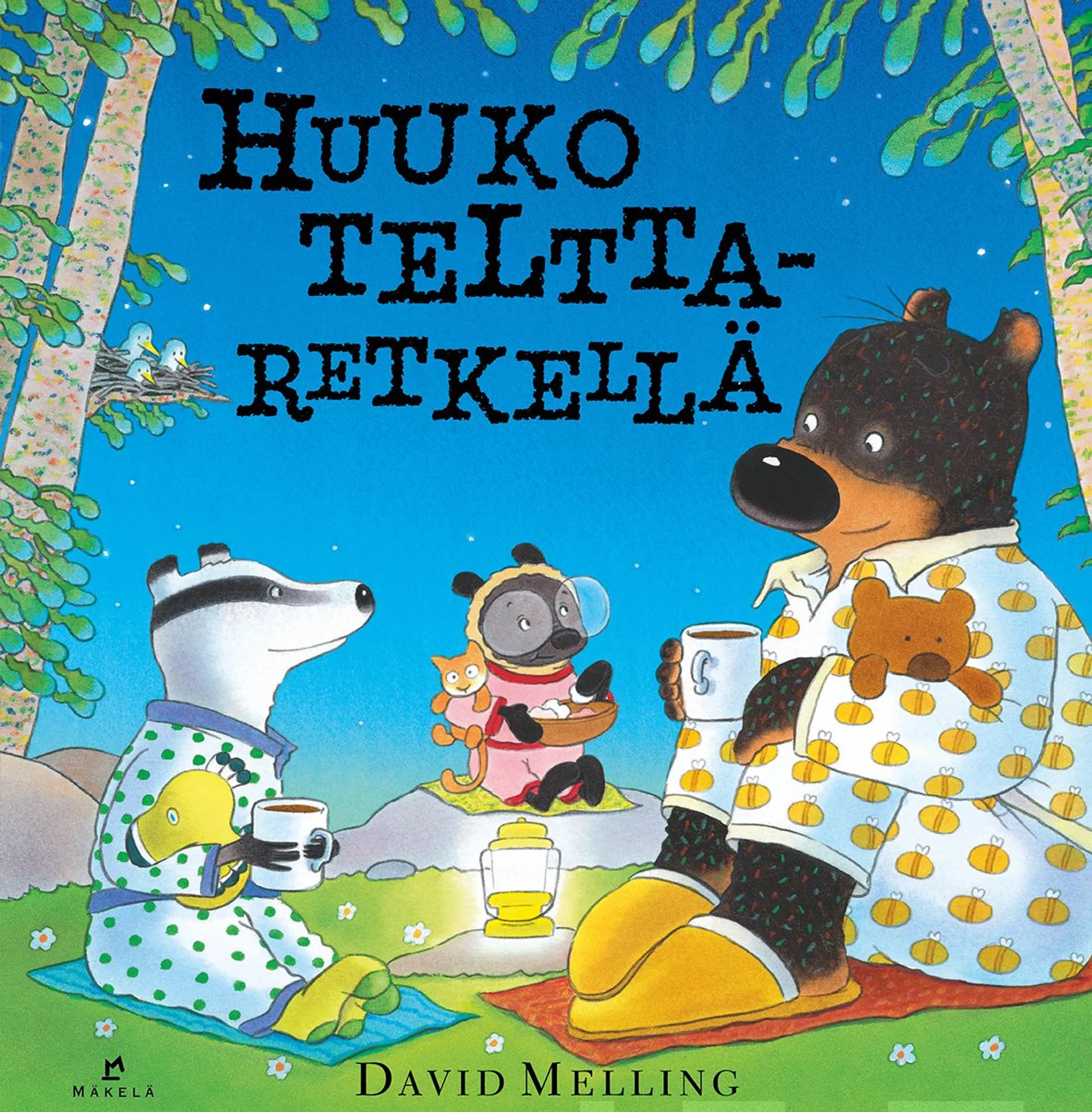 Melling, Huuko telttaretkellä