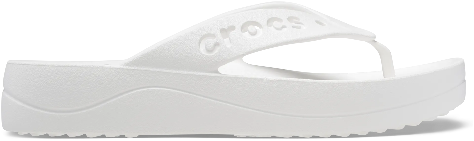 Crocs naisten sandaali Baya Platform Flip - WHITE - 4