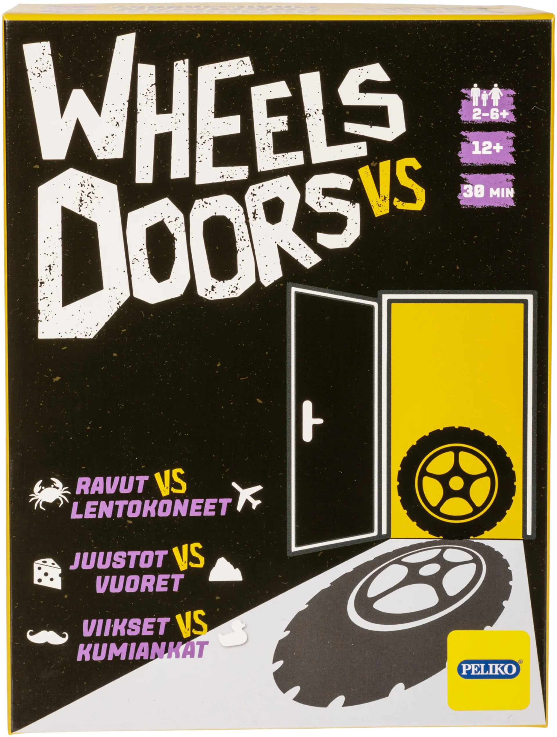 Peliko seurapeli Wheels vs Doors - 2