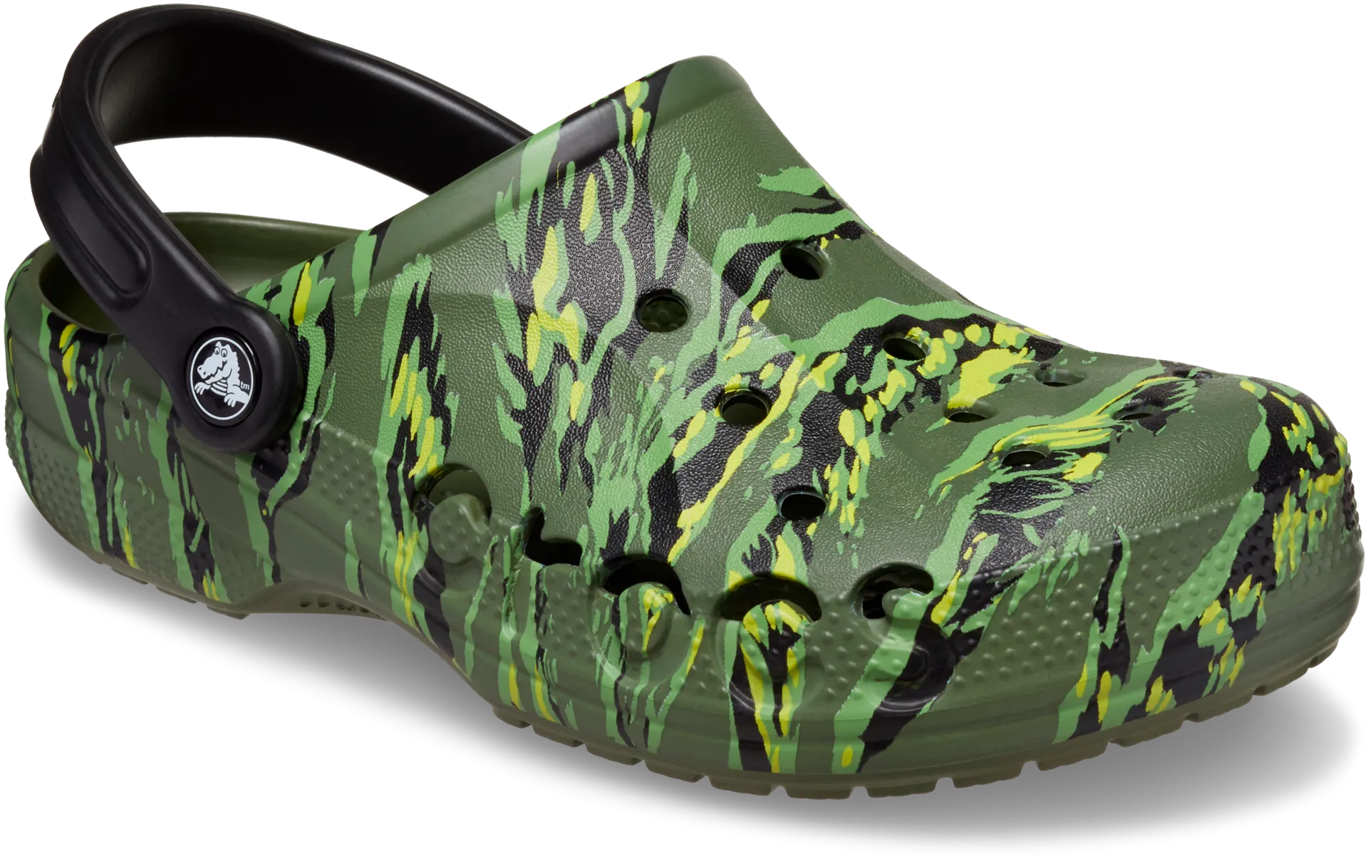 Crocs miesten pistokas Baya Seasonal Printed Clog - Tiger/Camo - 5