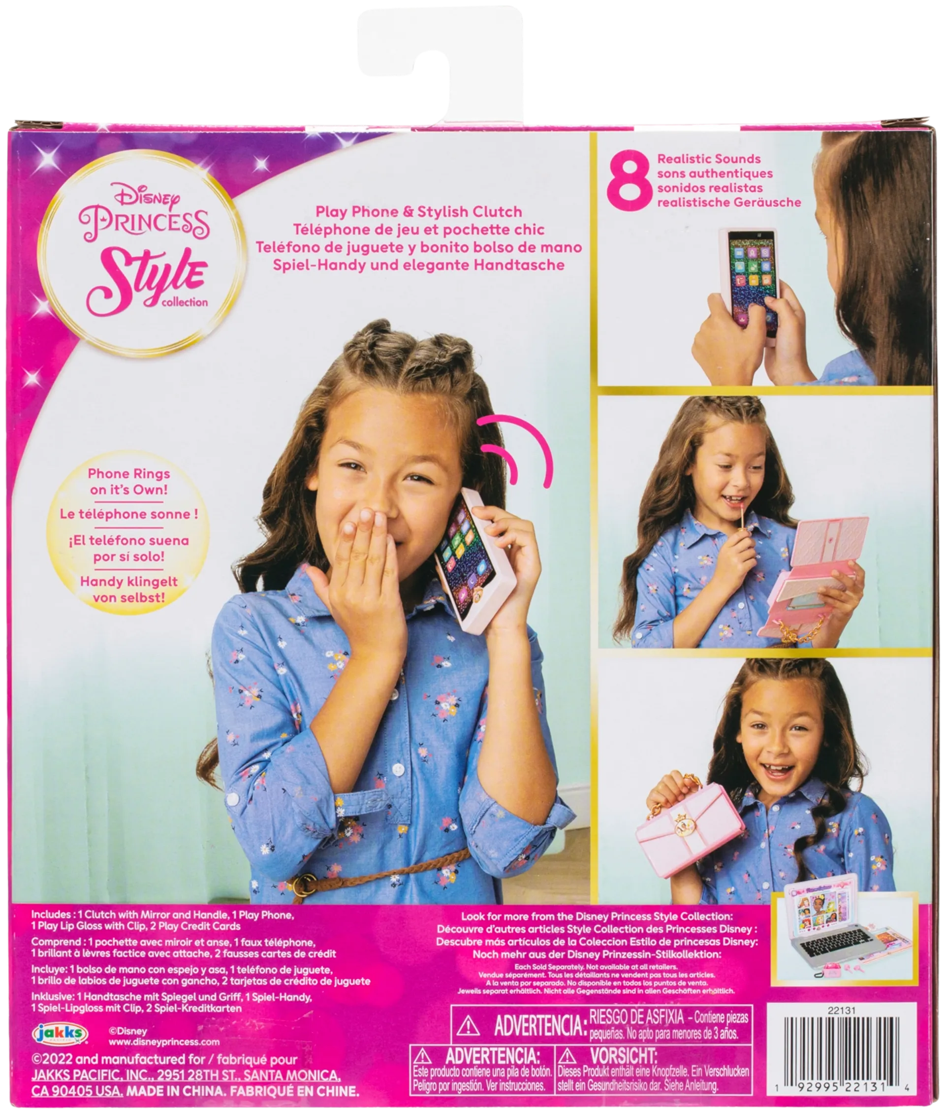 Disney Princess lelupakkaus Style Collection Play Phone - 3