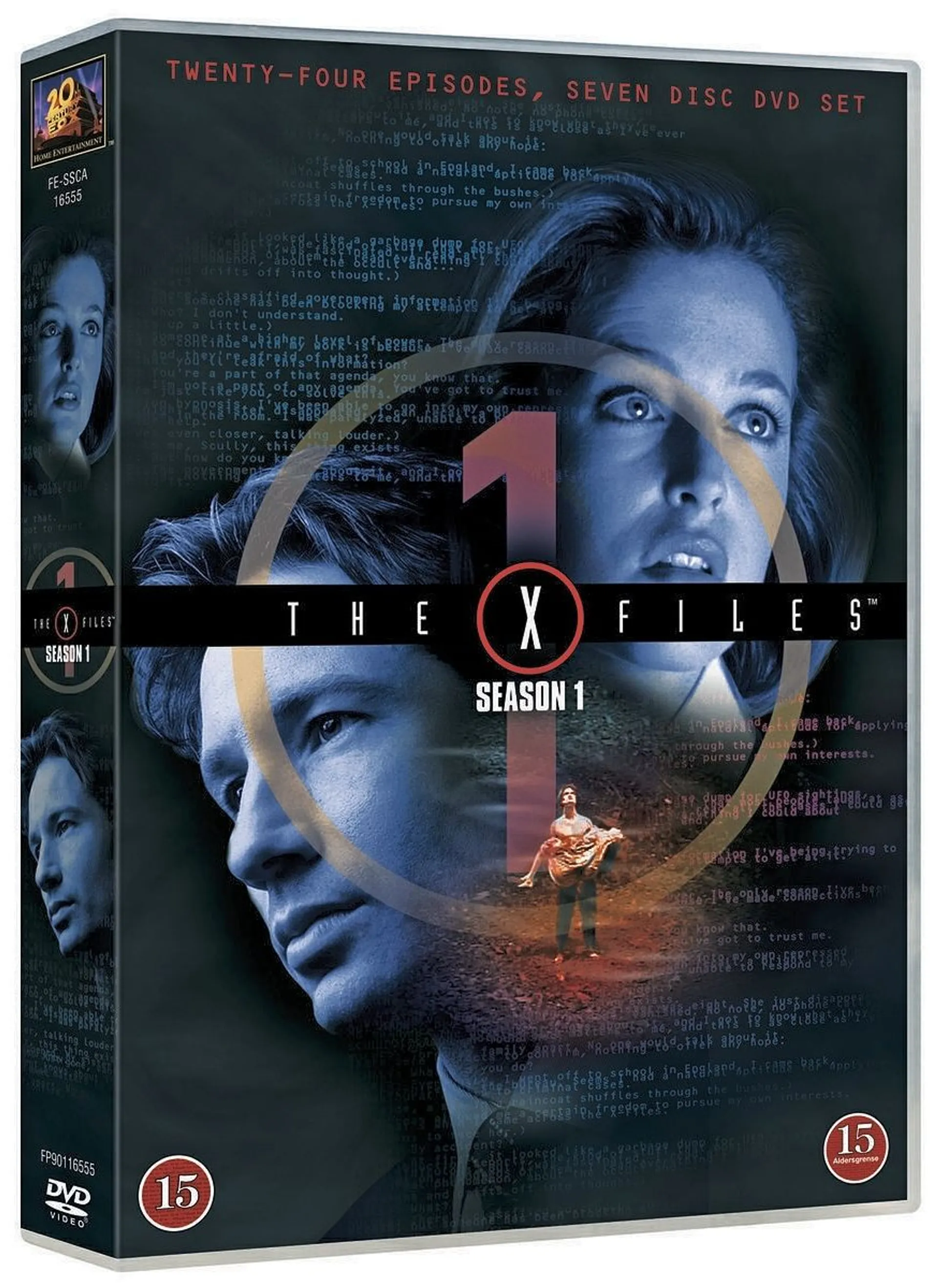 X-Files 1. tuotantokausi 7DVD