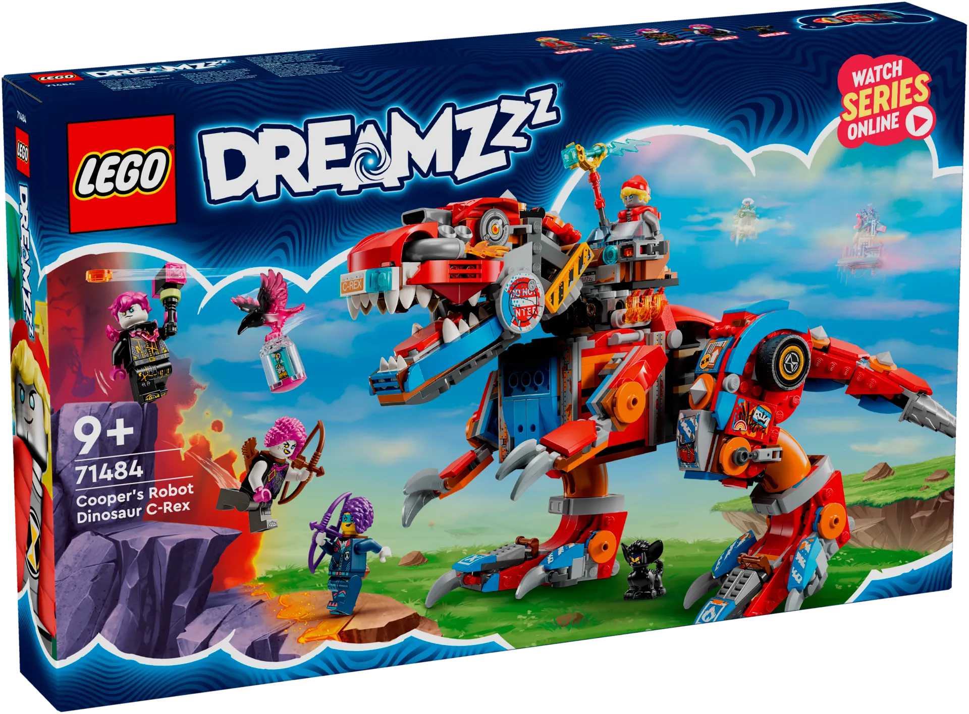 LEGO® DREAMZzz™ 71484 - Cooperin robottidinosaurus C-rex - 2