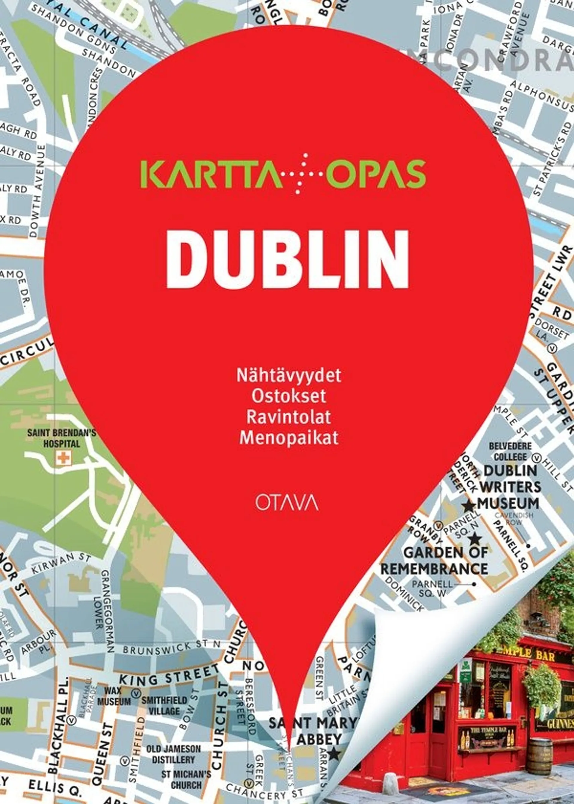 Dublin - Kartta + opas