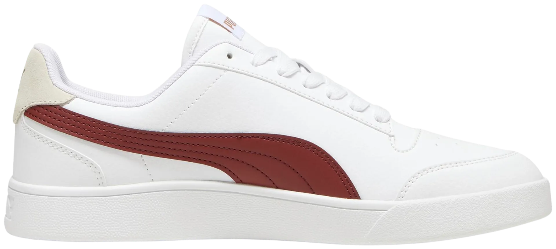 Puma naisten vapaa-ajan jalkine Suffle - PUMA White-Intense Red-Gold - 5