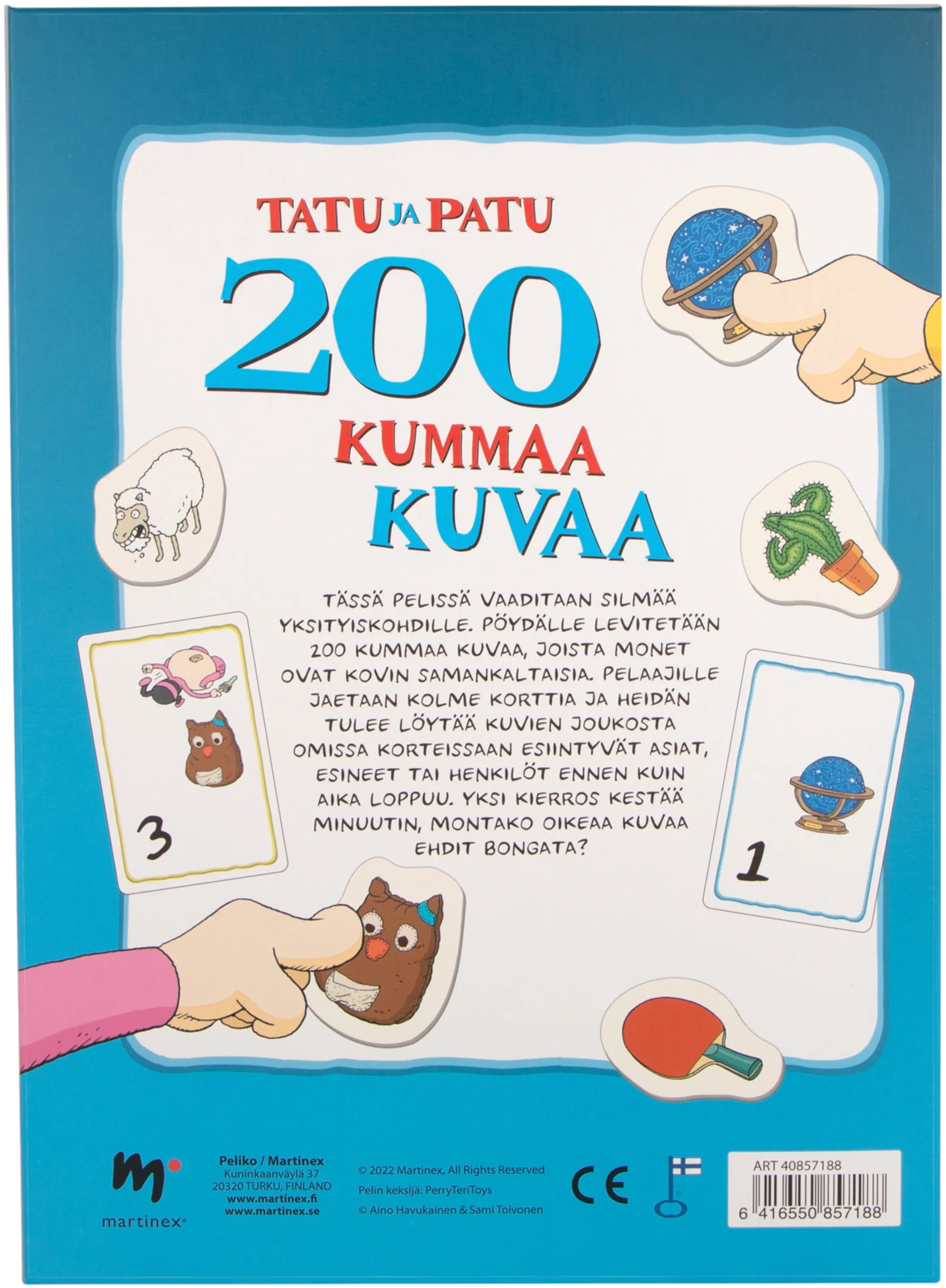 Lautapeli Tatu Ja Patu 200 Kummaa Kuvaa - 2