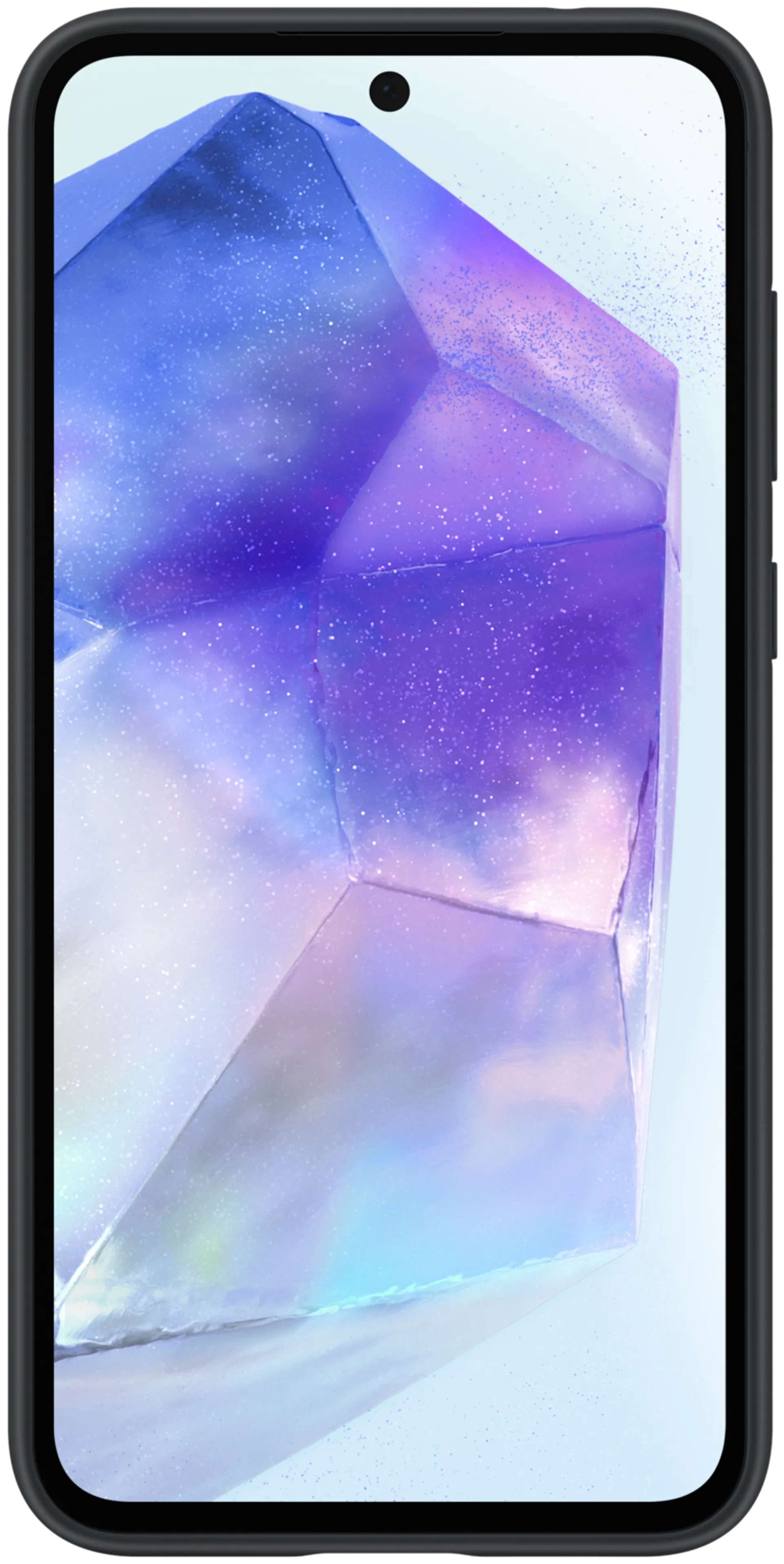 Samsung Galaxy A55 silicone case musta silikonikuori - 2