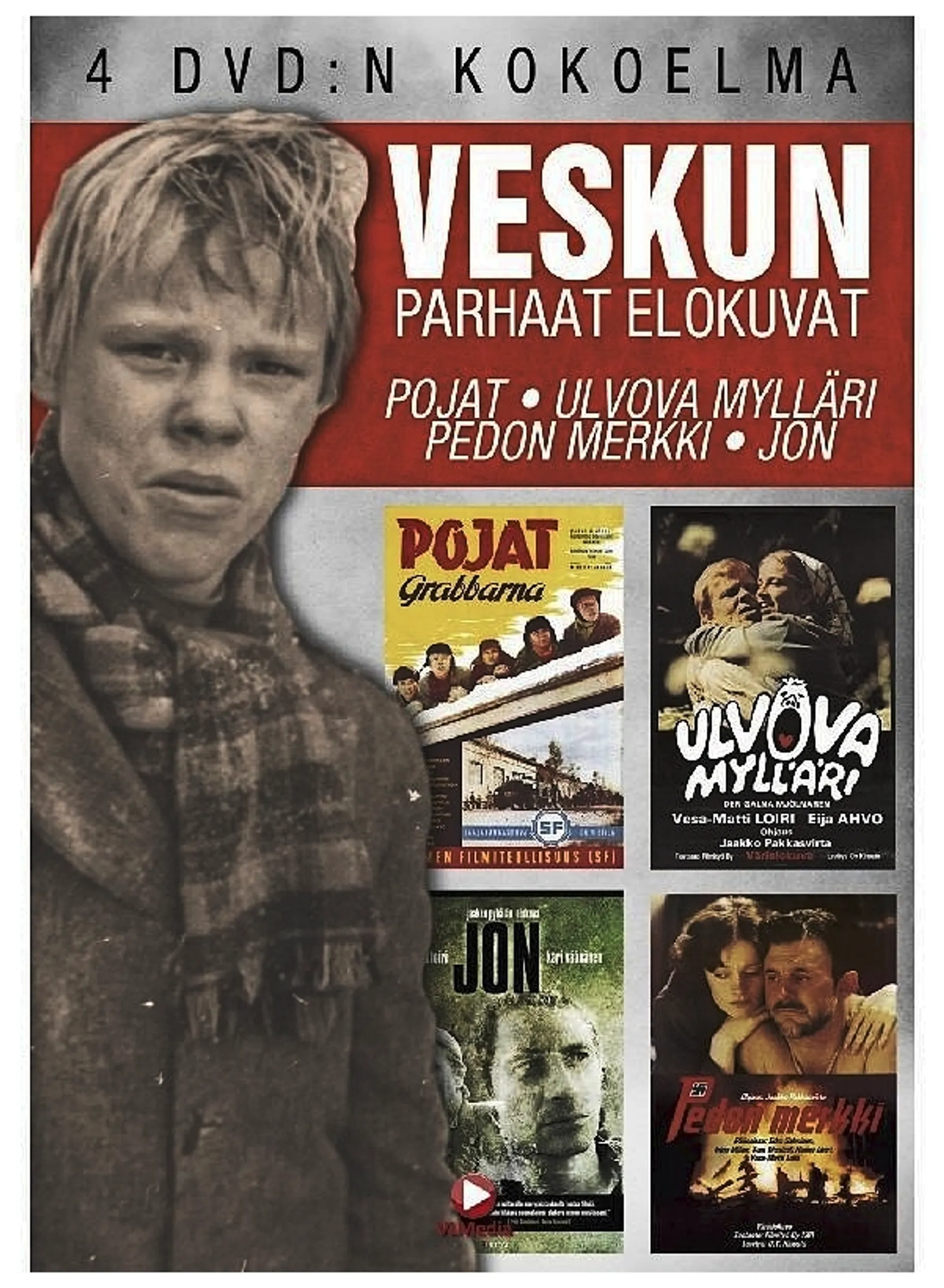 Veskun parhaat elokuvat 4DVD