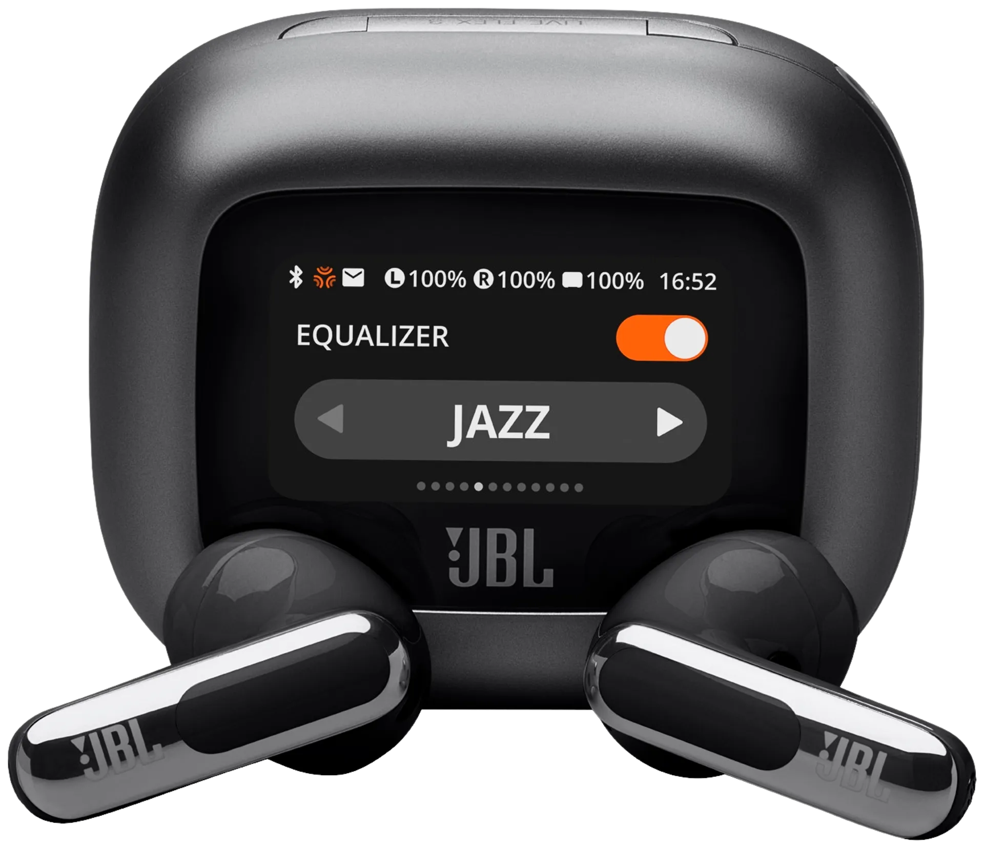 JBL Bluetooth vastamelunappikuulokkeet Live Flex 3 musta - 2