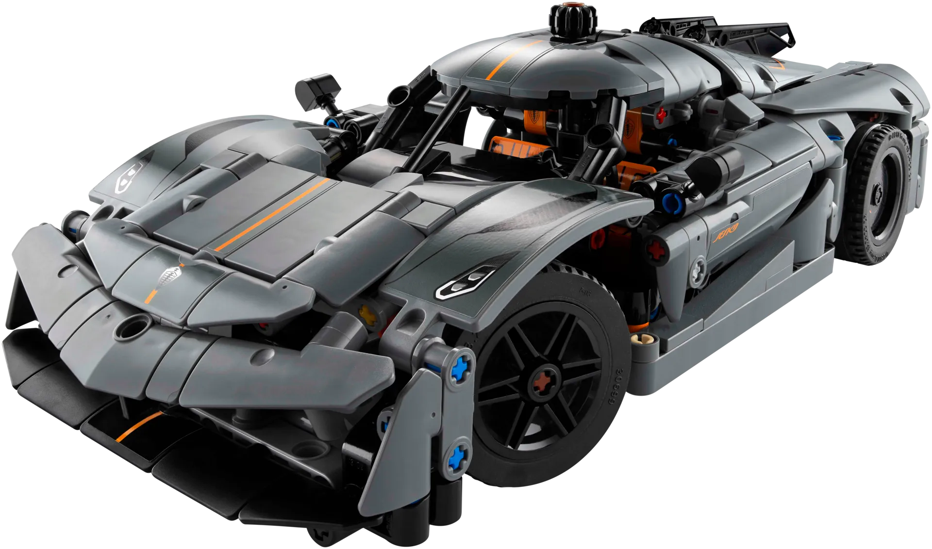 LEGO® Technic 42173 - Harmaa hyperauto Koenigsegg Jesko Absolut - 4