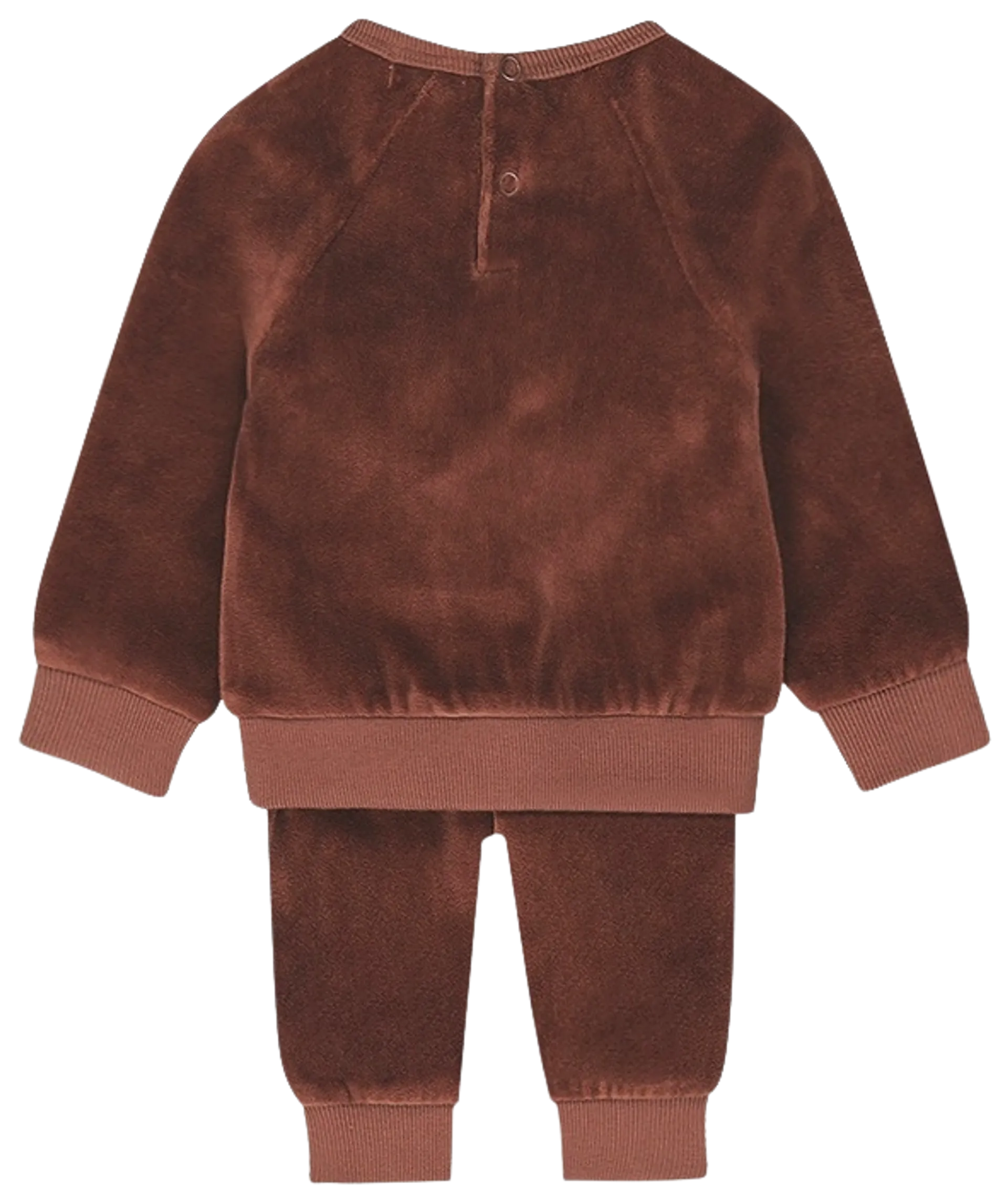 Dirkje vauvojen 2-osainen mursu veloursetti Q52551 - Brown - 2