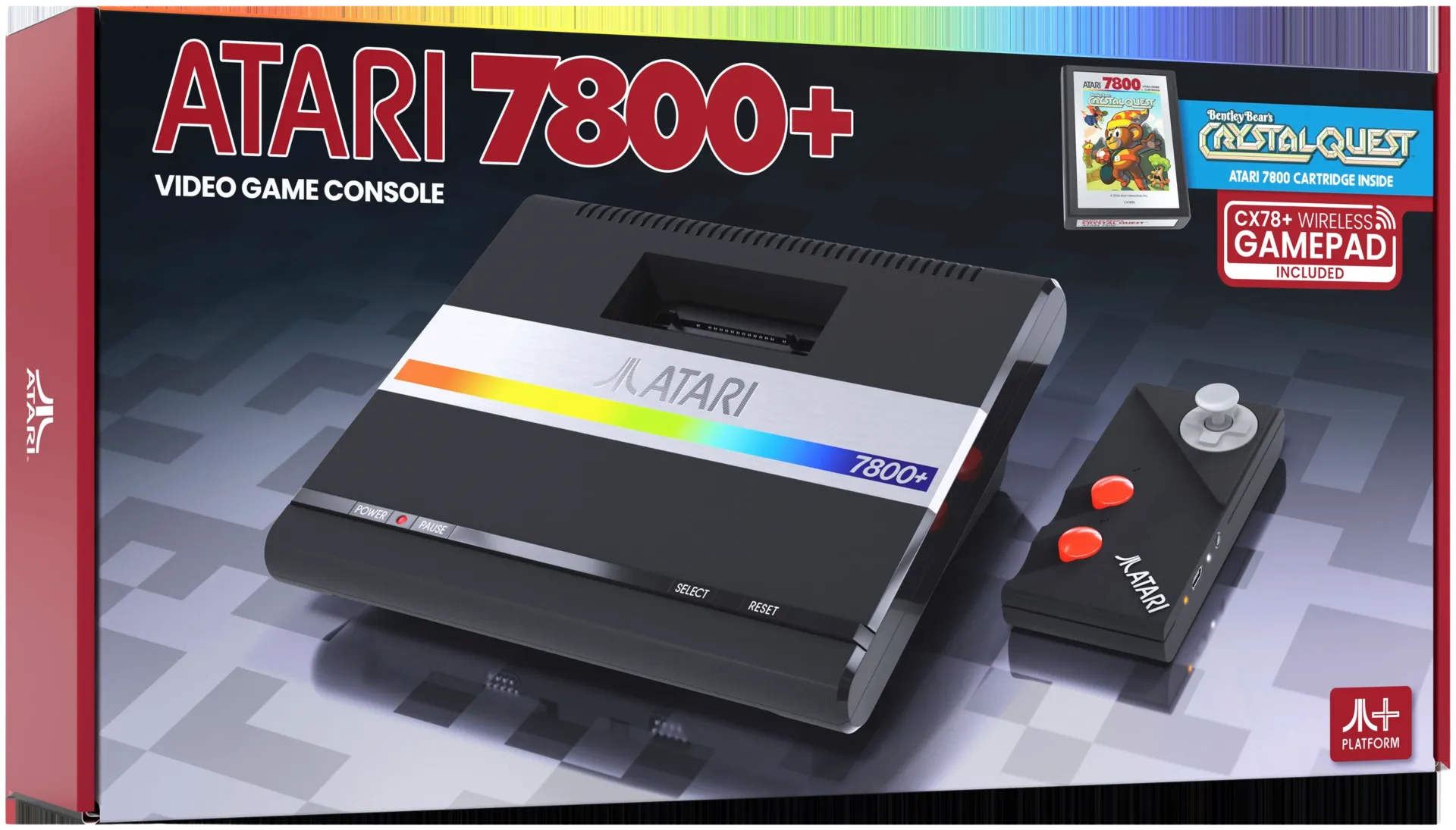 Atari 7800+ Video Game Console retrokonsoli