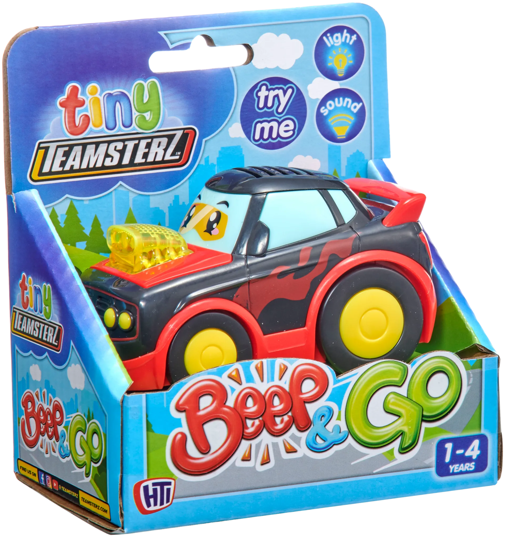 Teamsterz lelu Tiny Teamsterz Beep & Go pikkuauto - 2